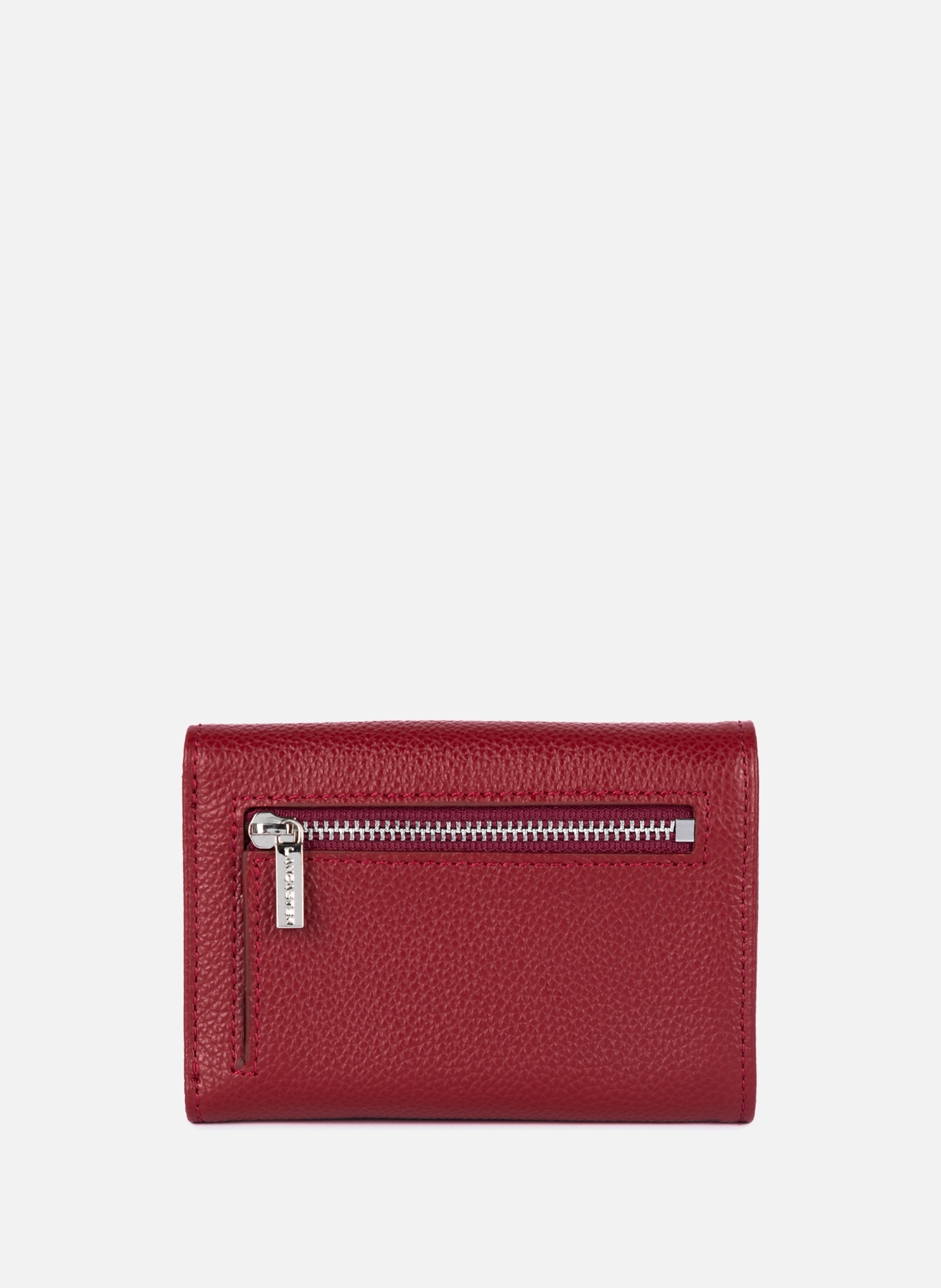 Card holder - Foulonné PM LANCASTER Red