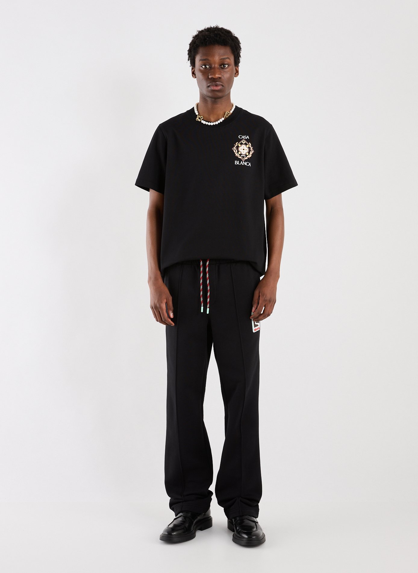 Cotton Jogging Pants CASABLANCA PARIS Black