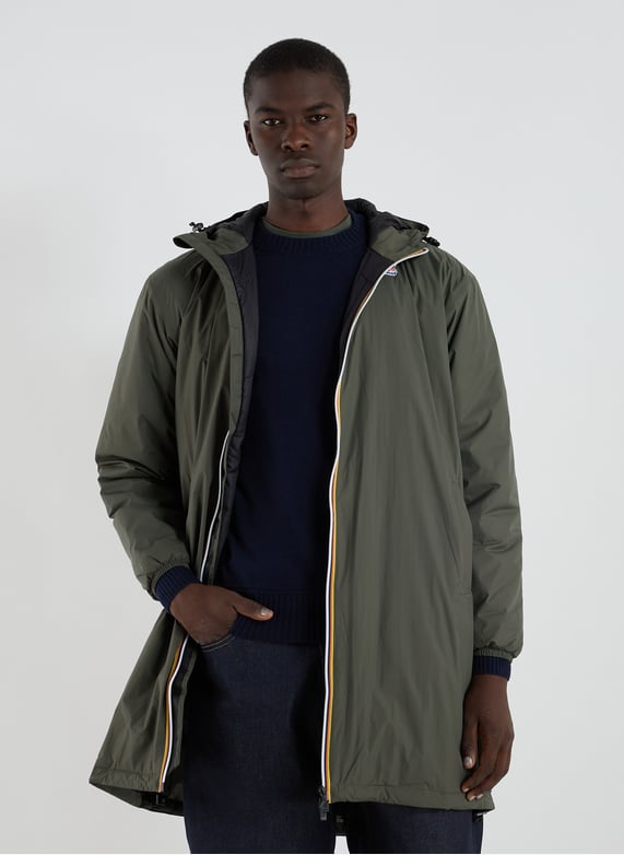 Parka mi-longue imperméable | Kaki by K-WAY Parka mi-longue imperméable Kaki