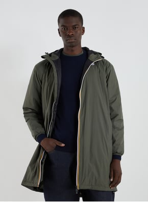 Parka mi-longue imperméable K-WAY Parka mi-longue imperméable K-WAY