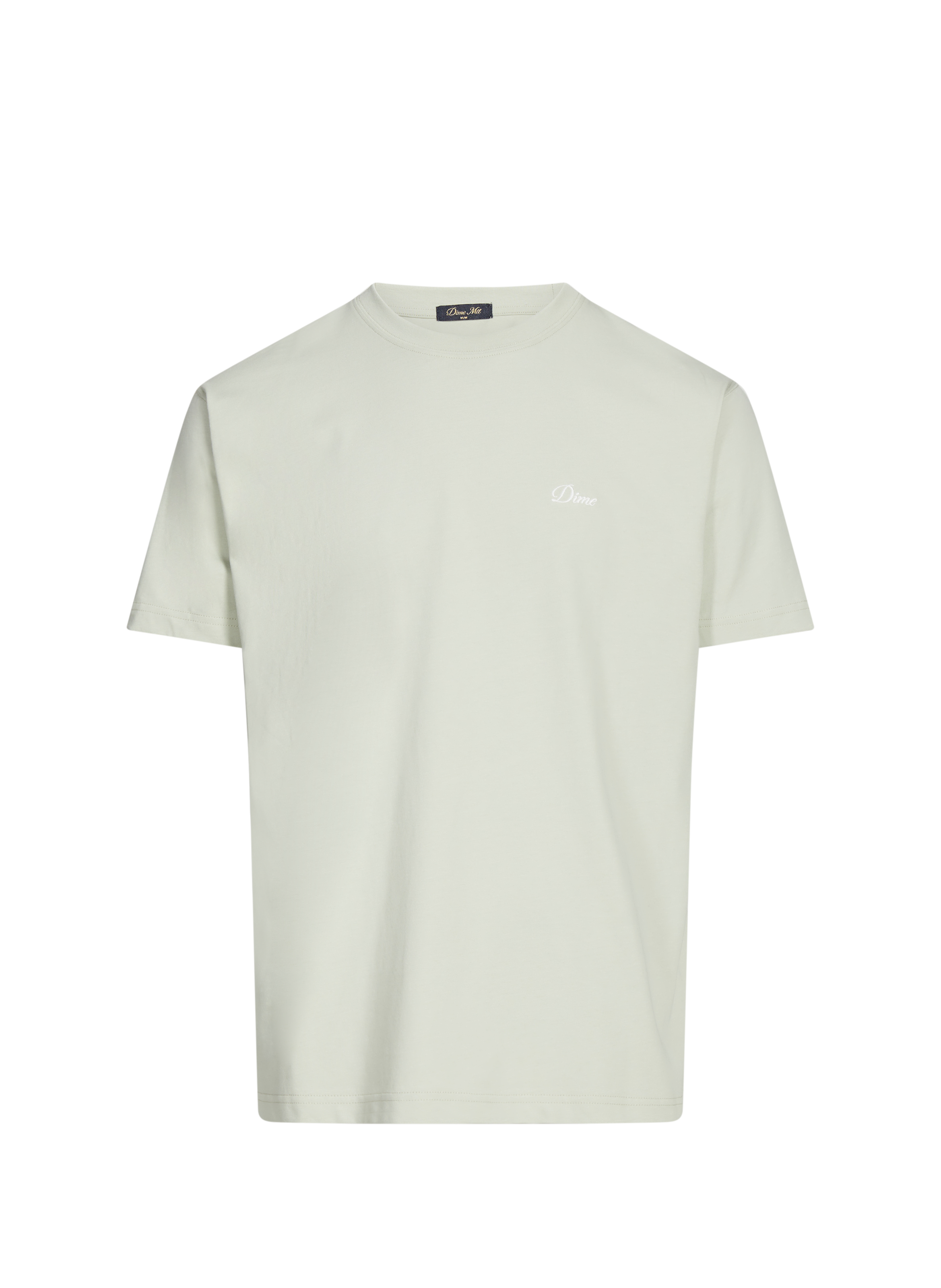 T-shirt col rond en coton DIME Marron