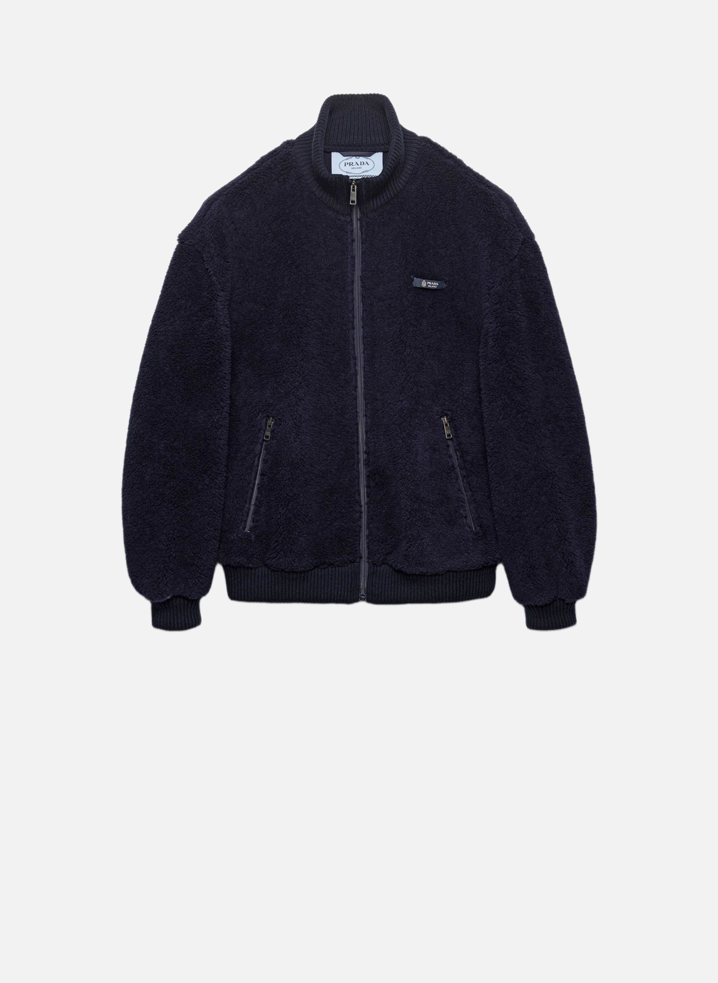 Veste en molleton PRADA Bleu