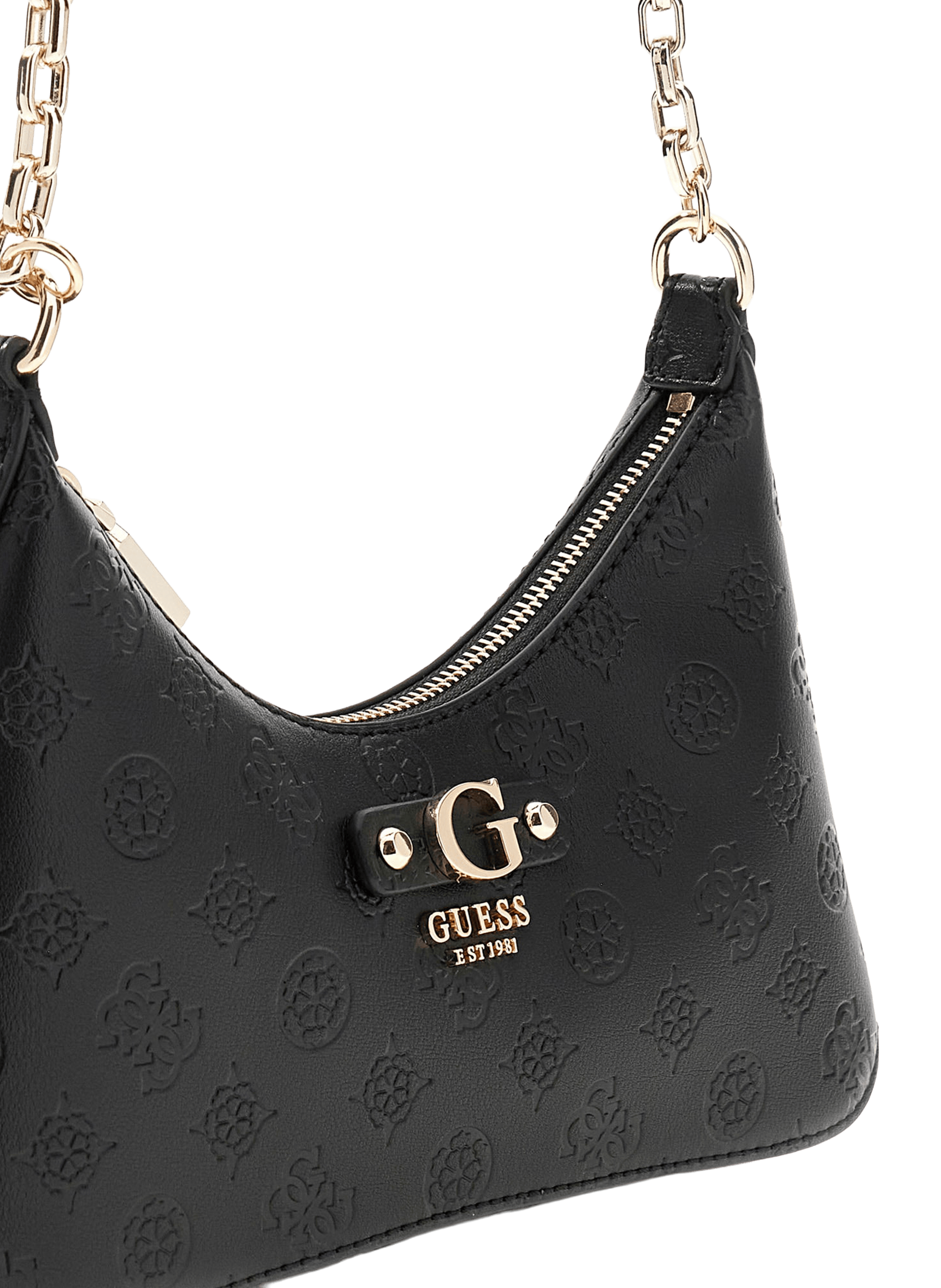 Dita logo shoulder bag GUESS Black