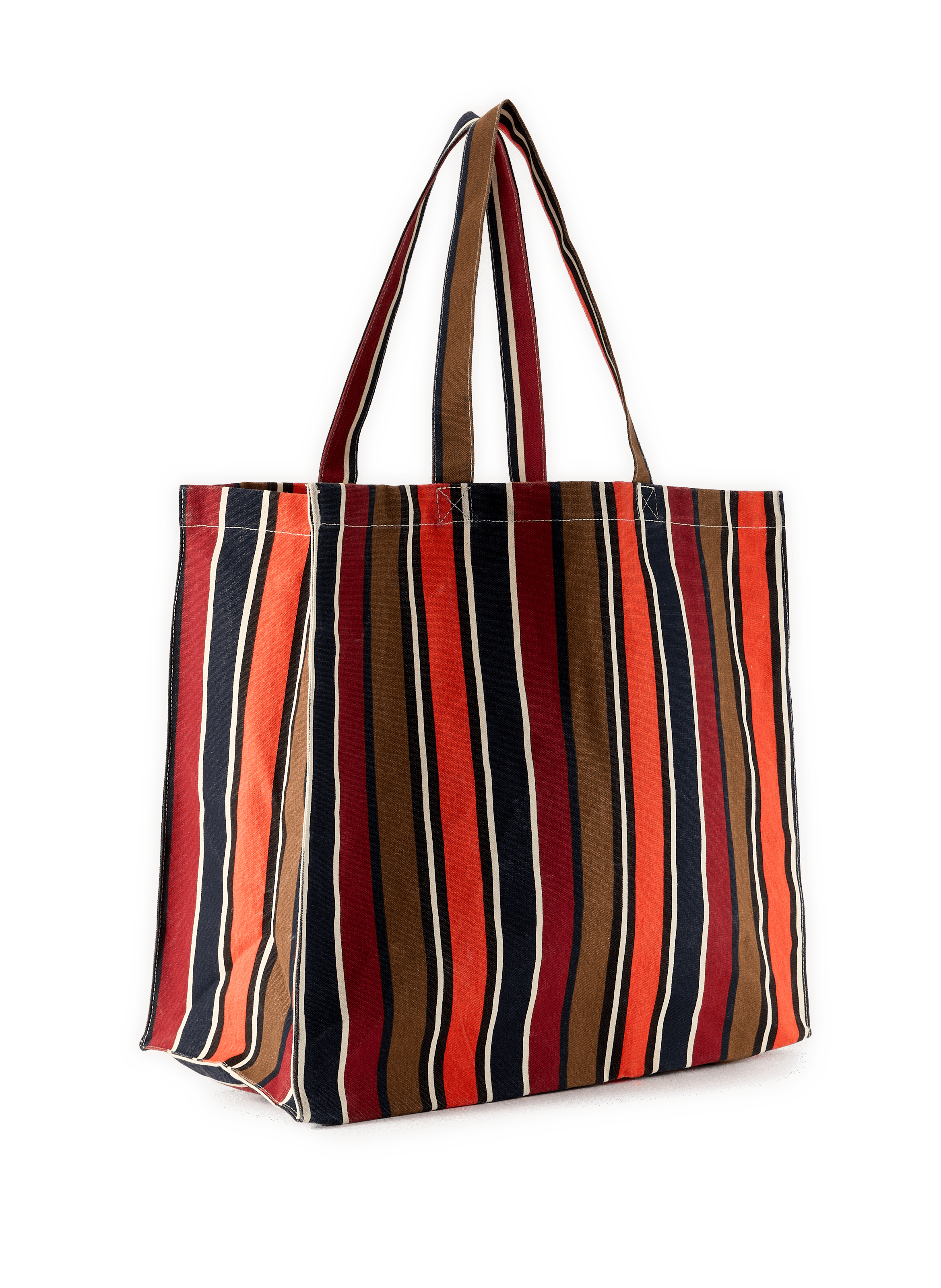 Sac cabas à rayures en coton SAISON 1865 Multicolore