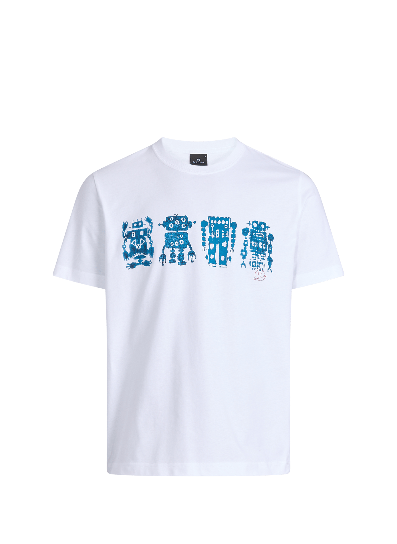 Printed cotton t-shirt PAUL SMITH White