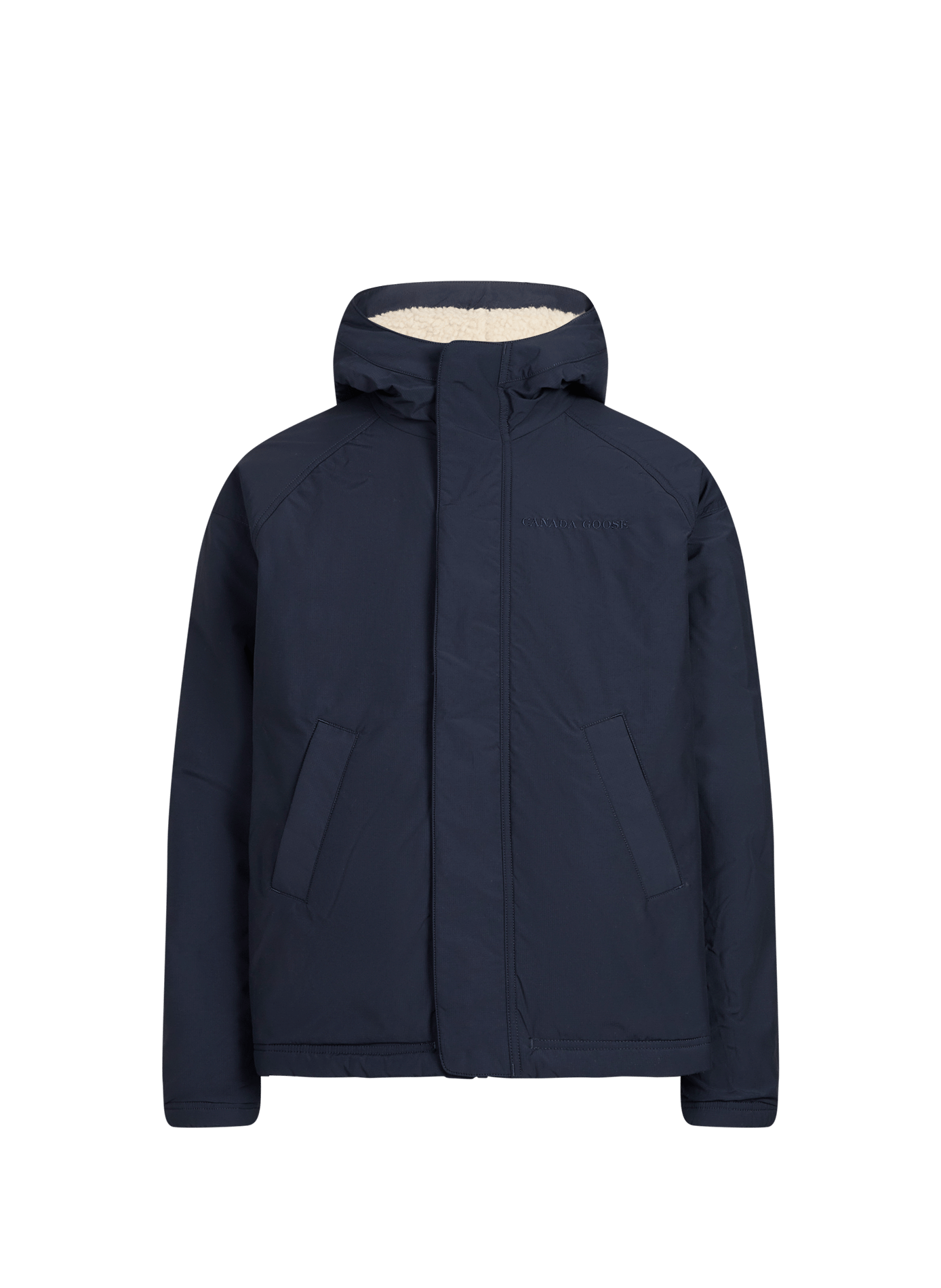 Veste réversible à capuche en laine mélangée CANADA GOOSE Marron