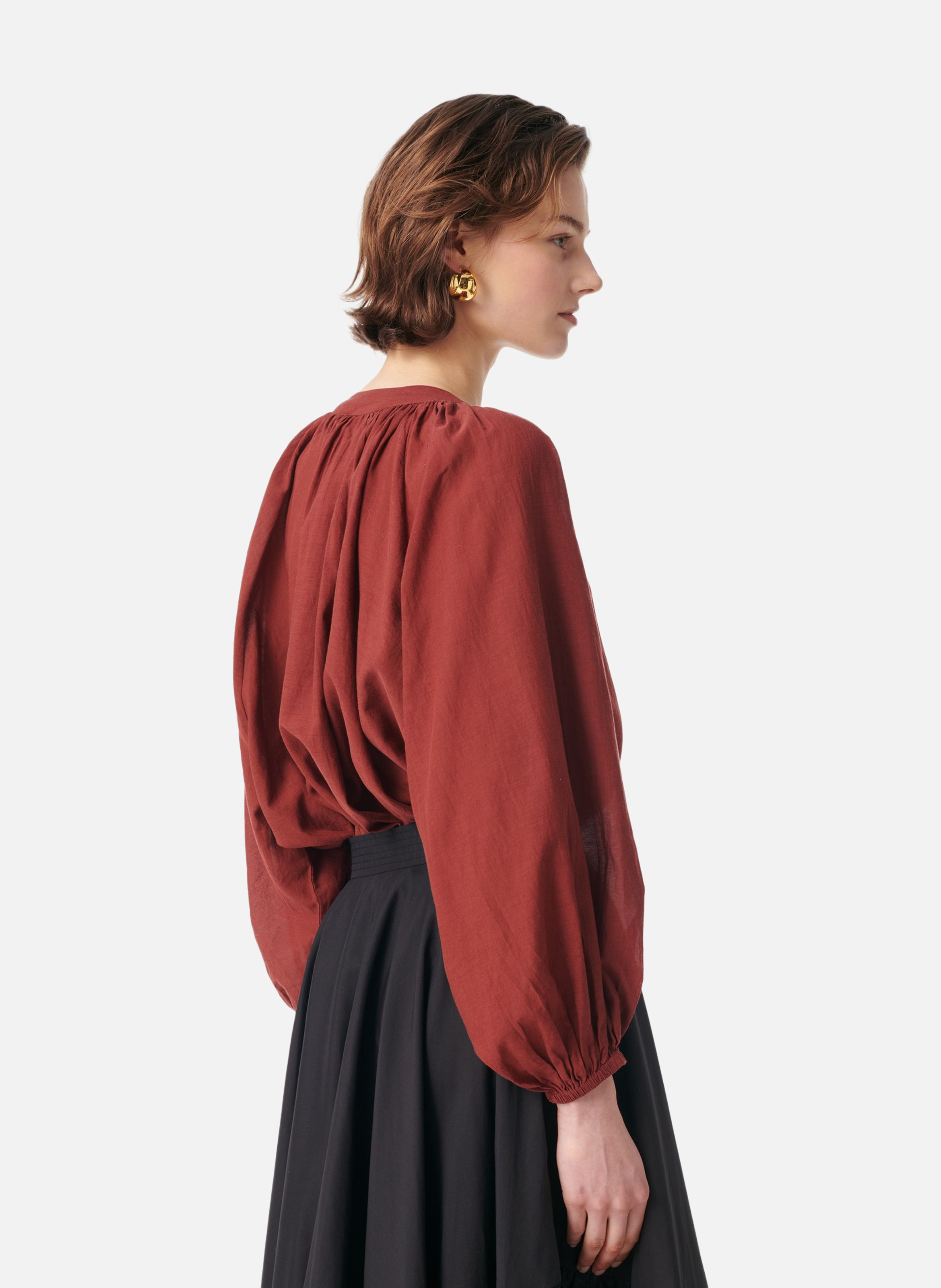 Blouse edme VANESSA BRUNO Rouge