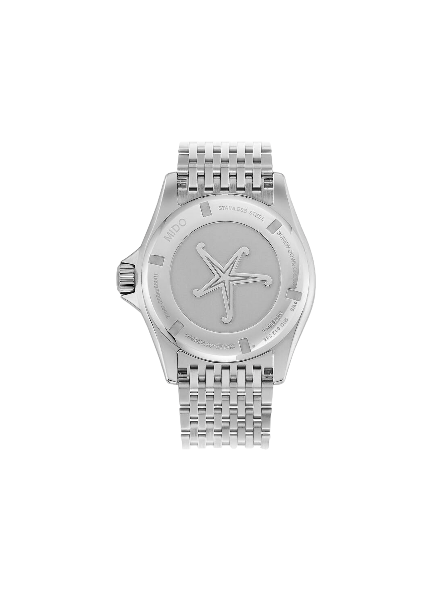 Montre analogique Ocean Star Tribute en acier inoxydable MIDO Noir