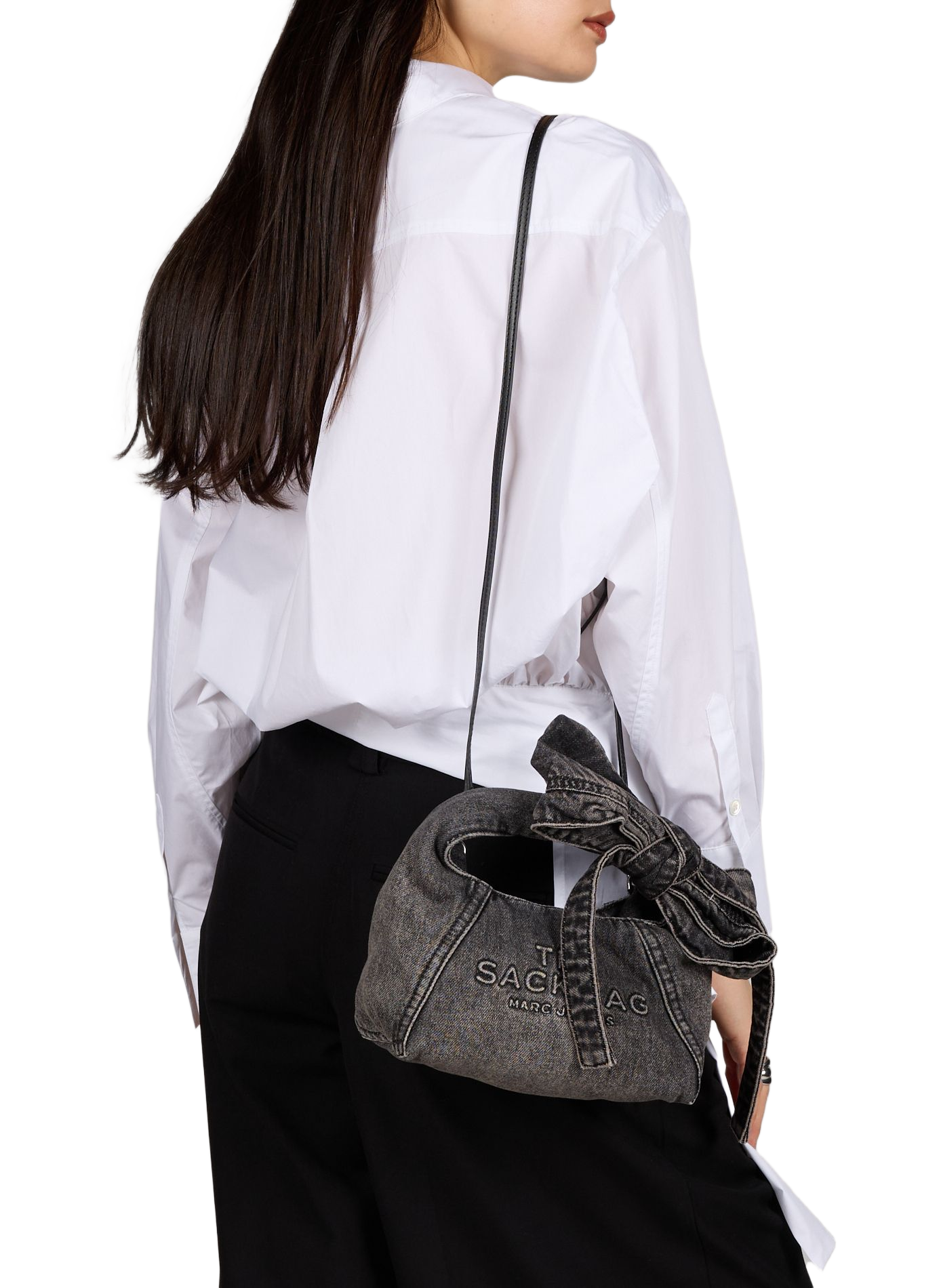 Handbag The mini sack MARC JACOBS Black