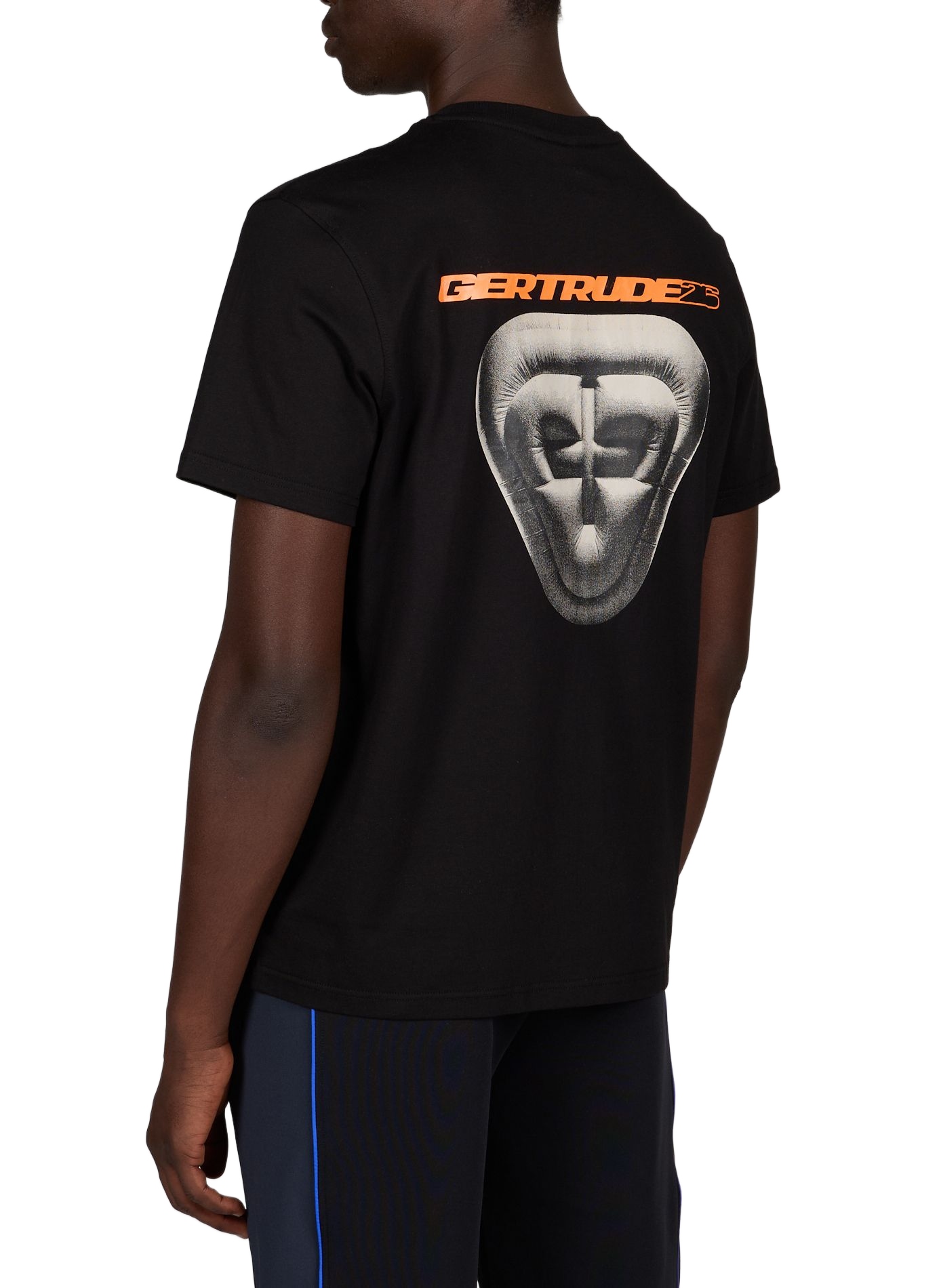 tee-shirt droit en coton GERTRUDE ET GASTON Noir