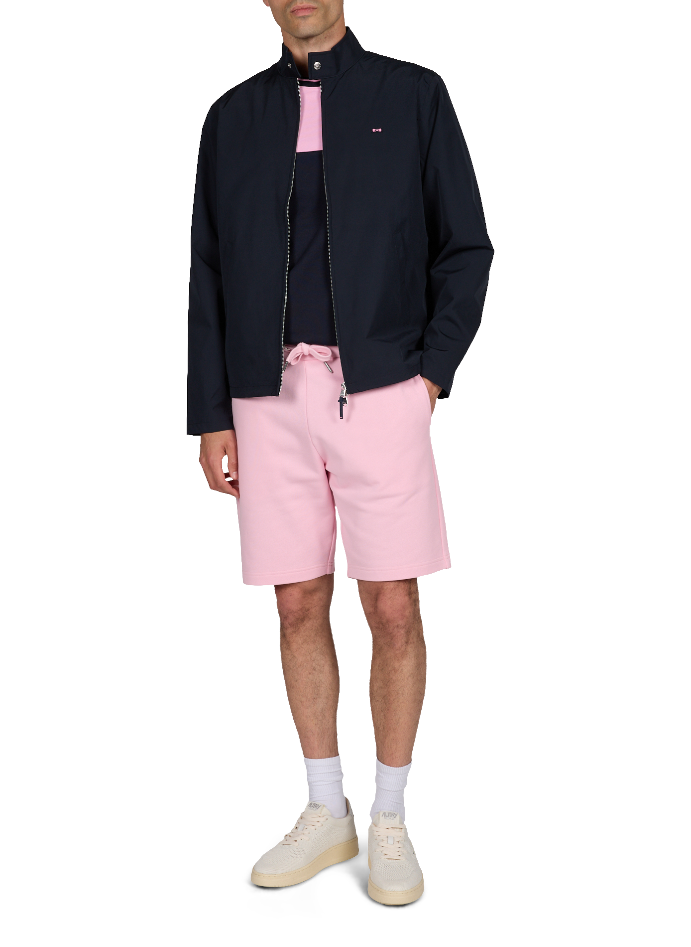 Kurze Shorts mit Logo aus Baumwolle EDEN PARK Rosa