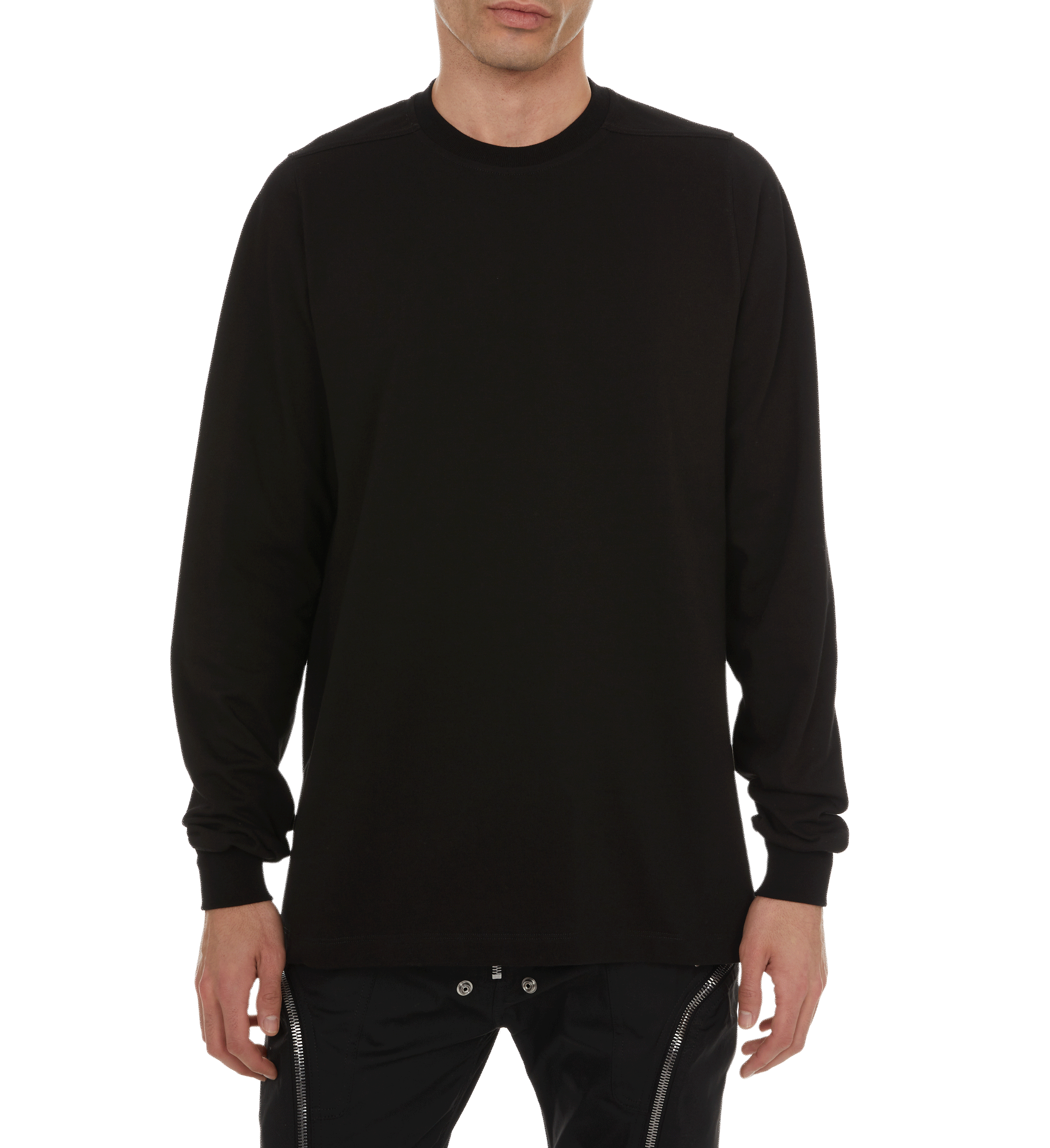 Cotton sweatshirt RICK OWENS Black