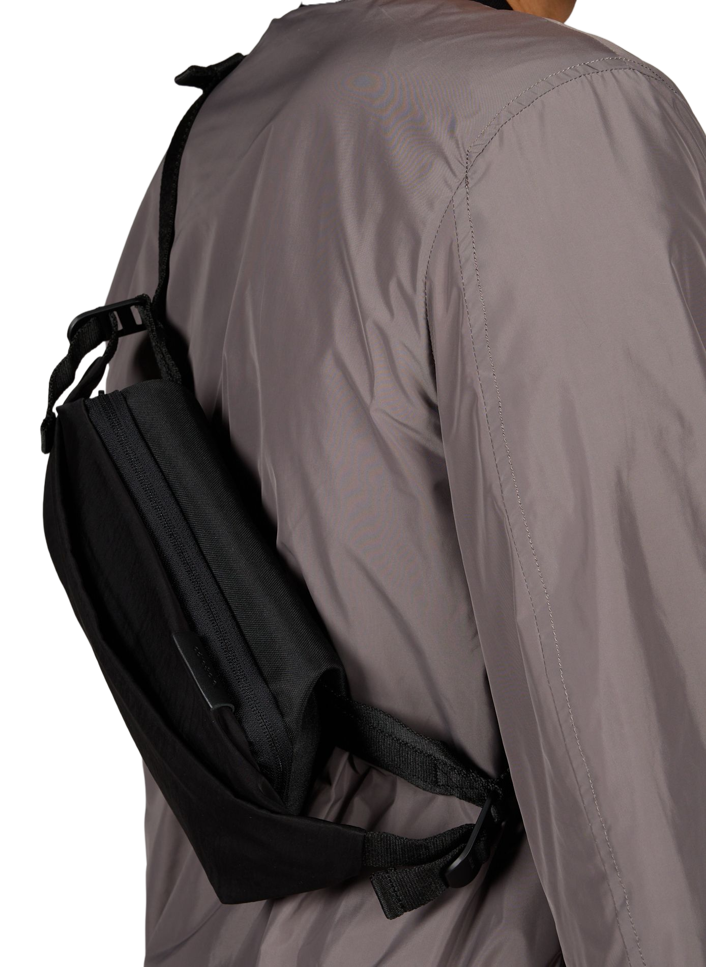 Isarau S canvas bum bag CÔTE&CIEL Black