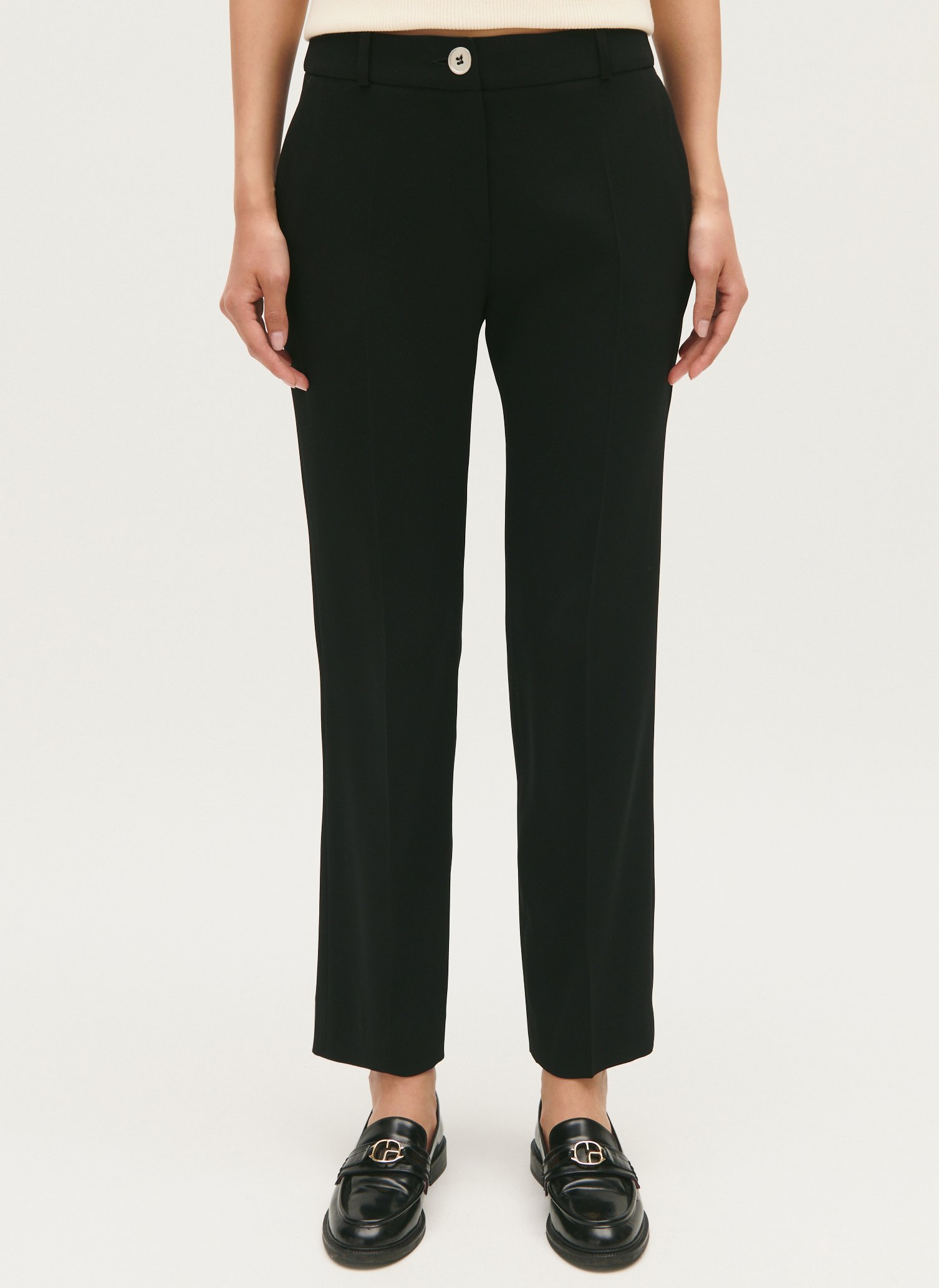 Pantalon droit CLAUDIE PIERLOT Noir