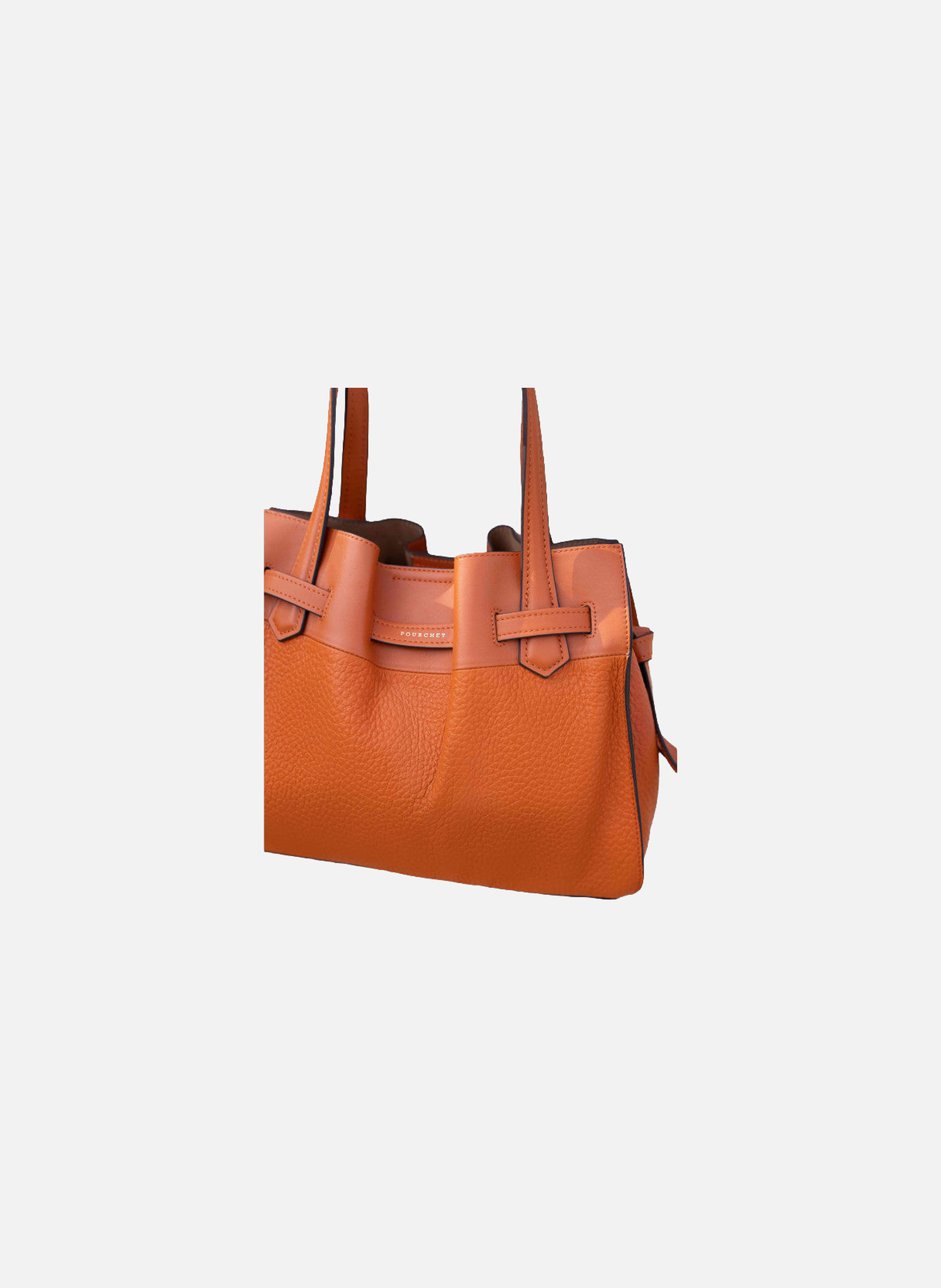 Blossom | sac à main pm en cuir de vachette Orange