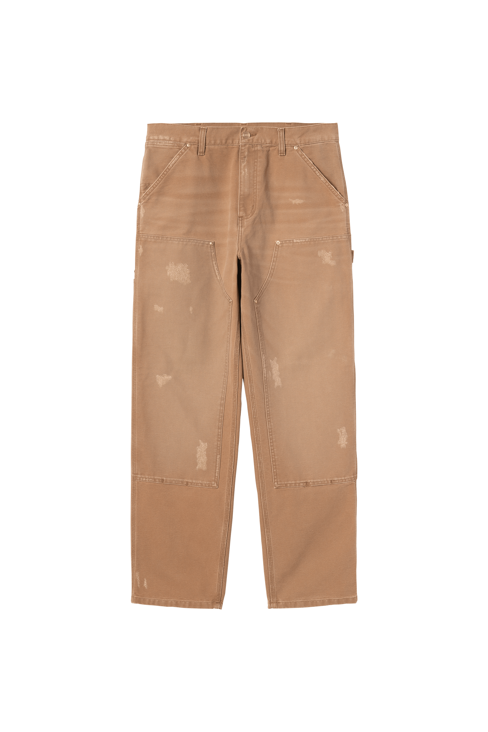Pantalon double knee pant CARHARTT WIP Marron