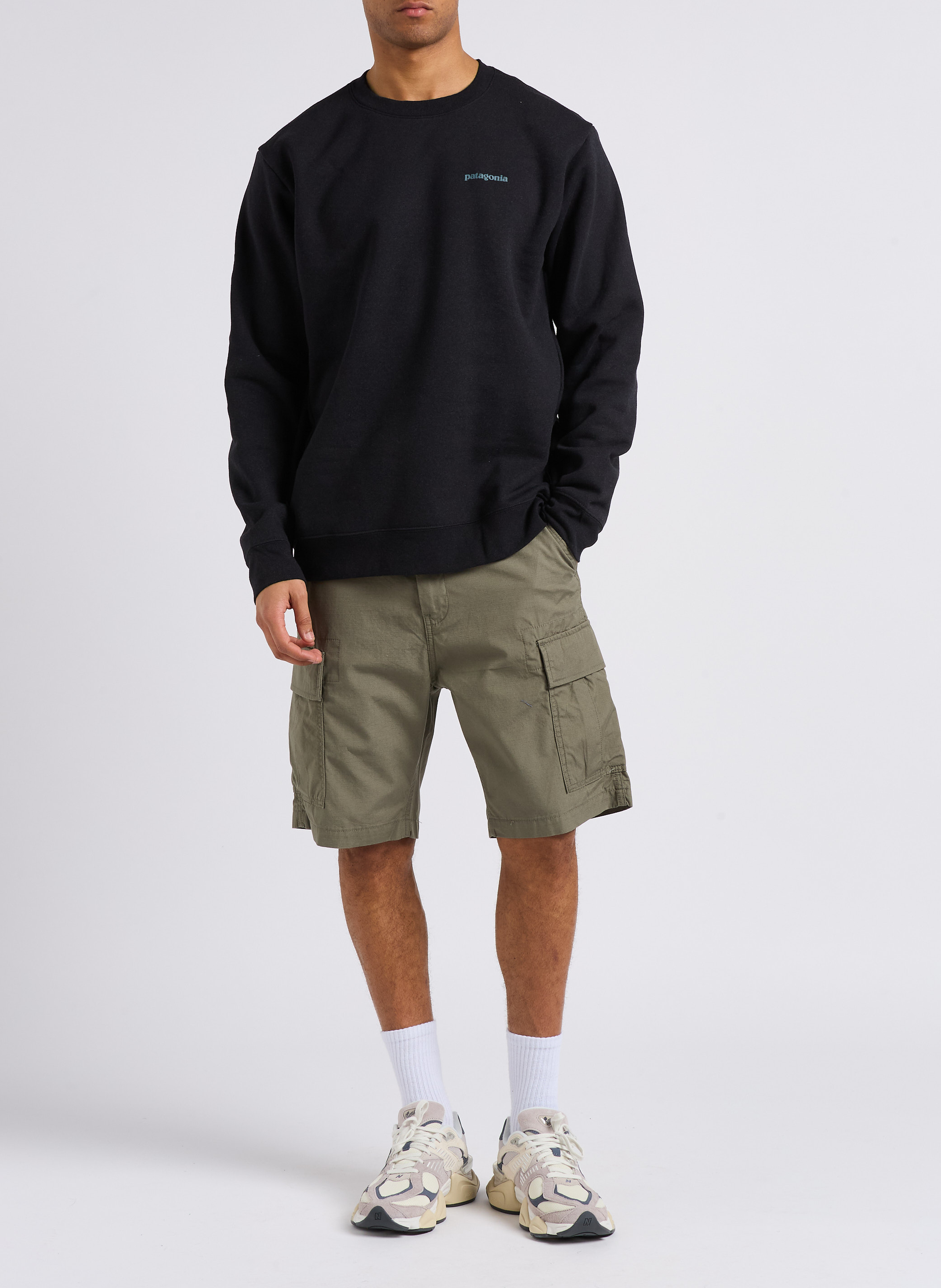 Sweat col rond PATAGONIA Noir