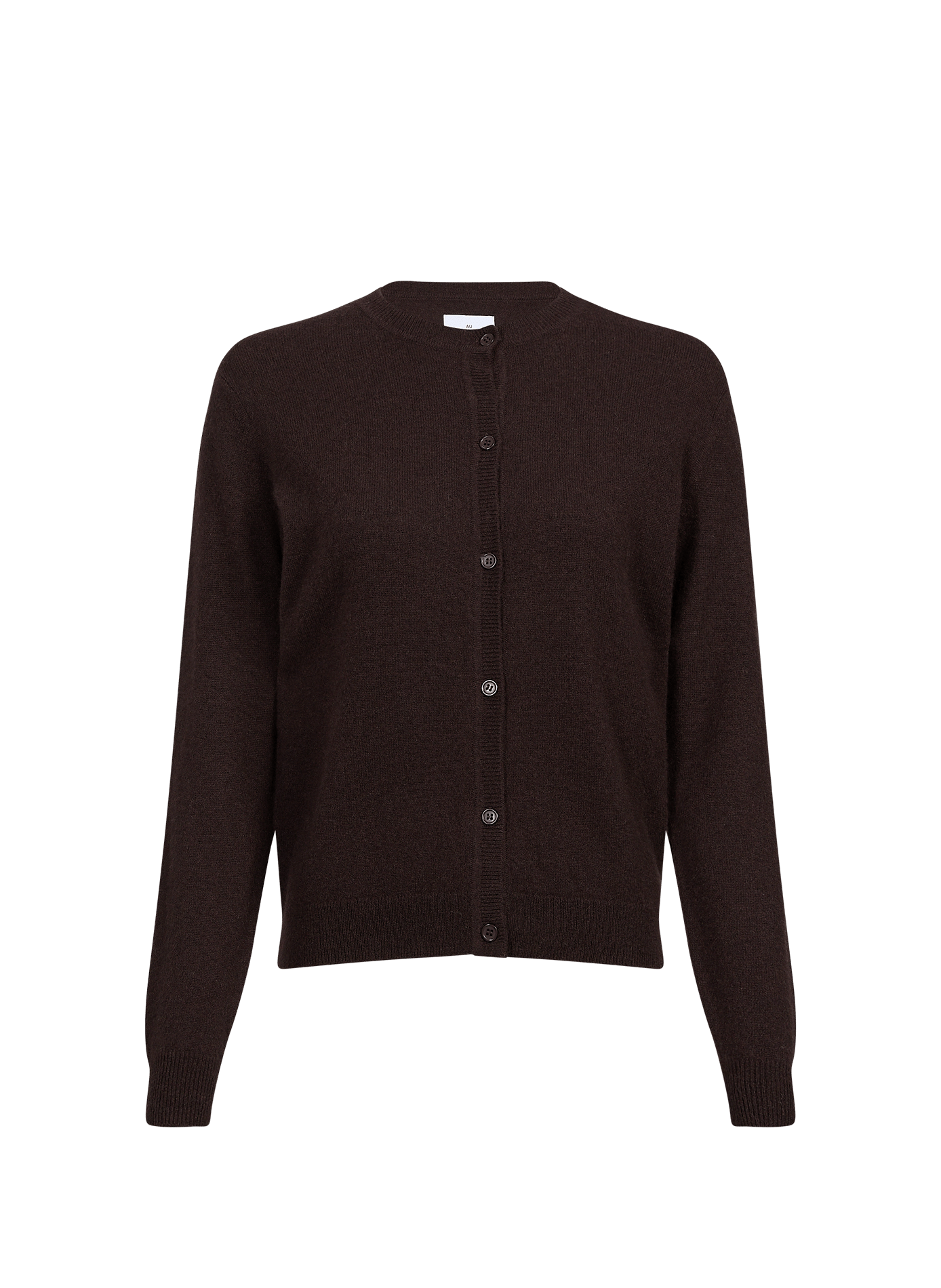 Straight cashmere vest AU PRINTEMPS PARIS Brown