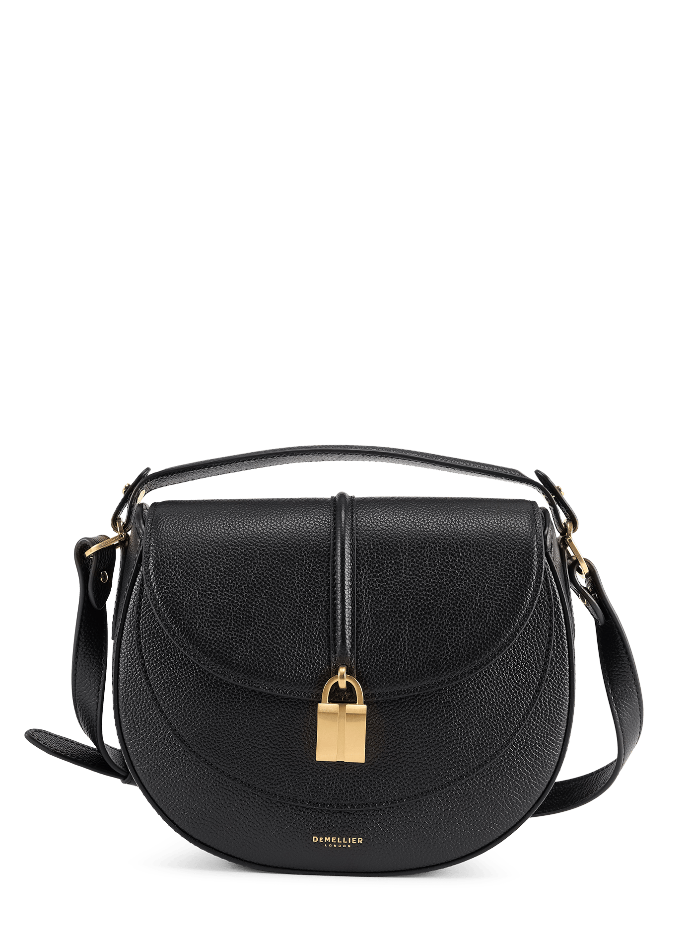Siena leather handbag DEMELLIER LONDON Black