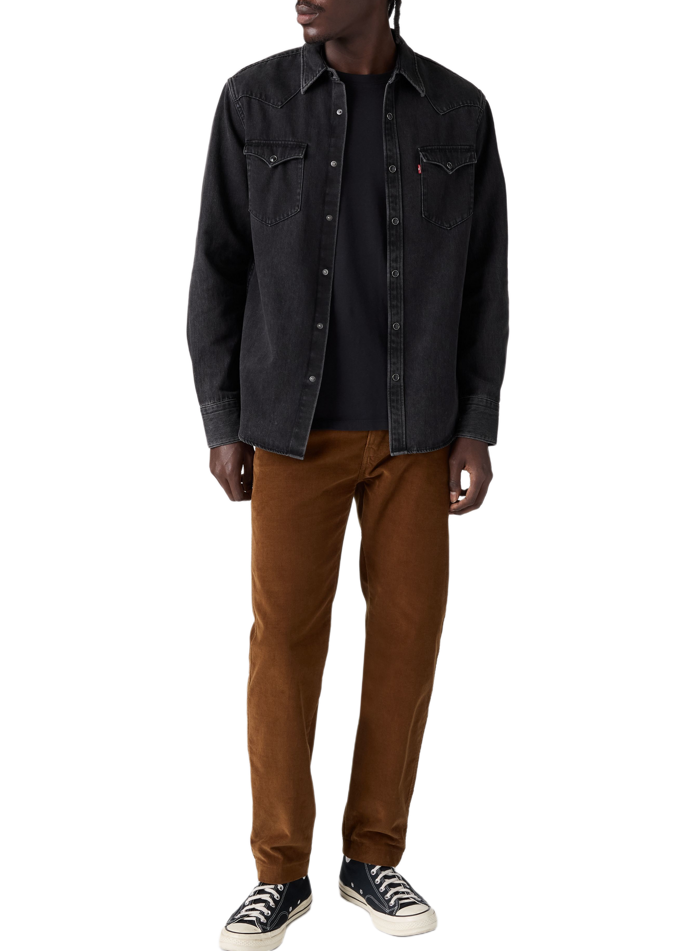 Ribbed trousers | Brown LEVI'S Men