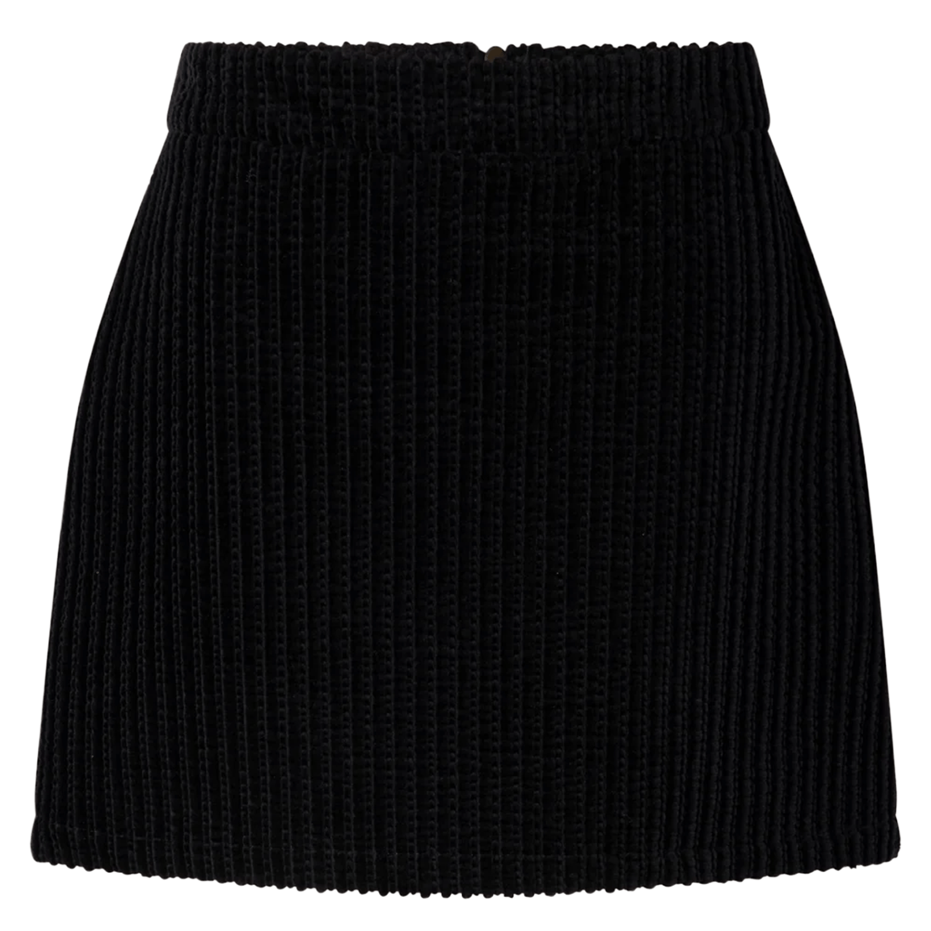Jupe courte en velours côtelé abbigy SESSUN Noir
