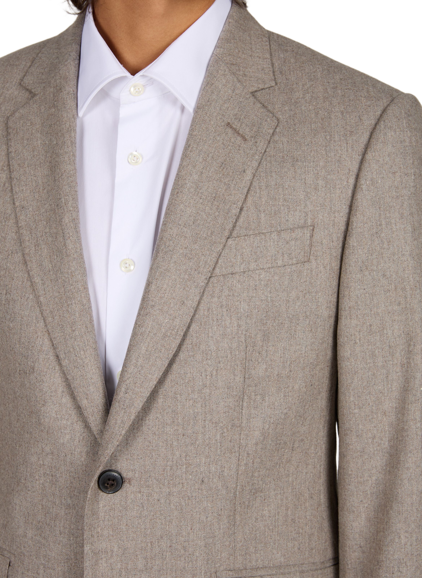 Blazer cintré en laine HACKETT Beige