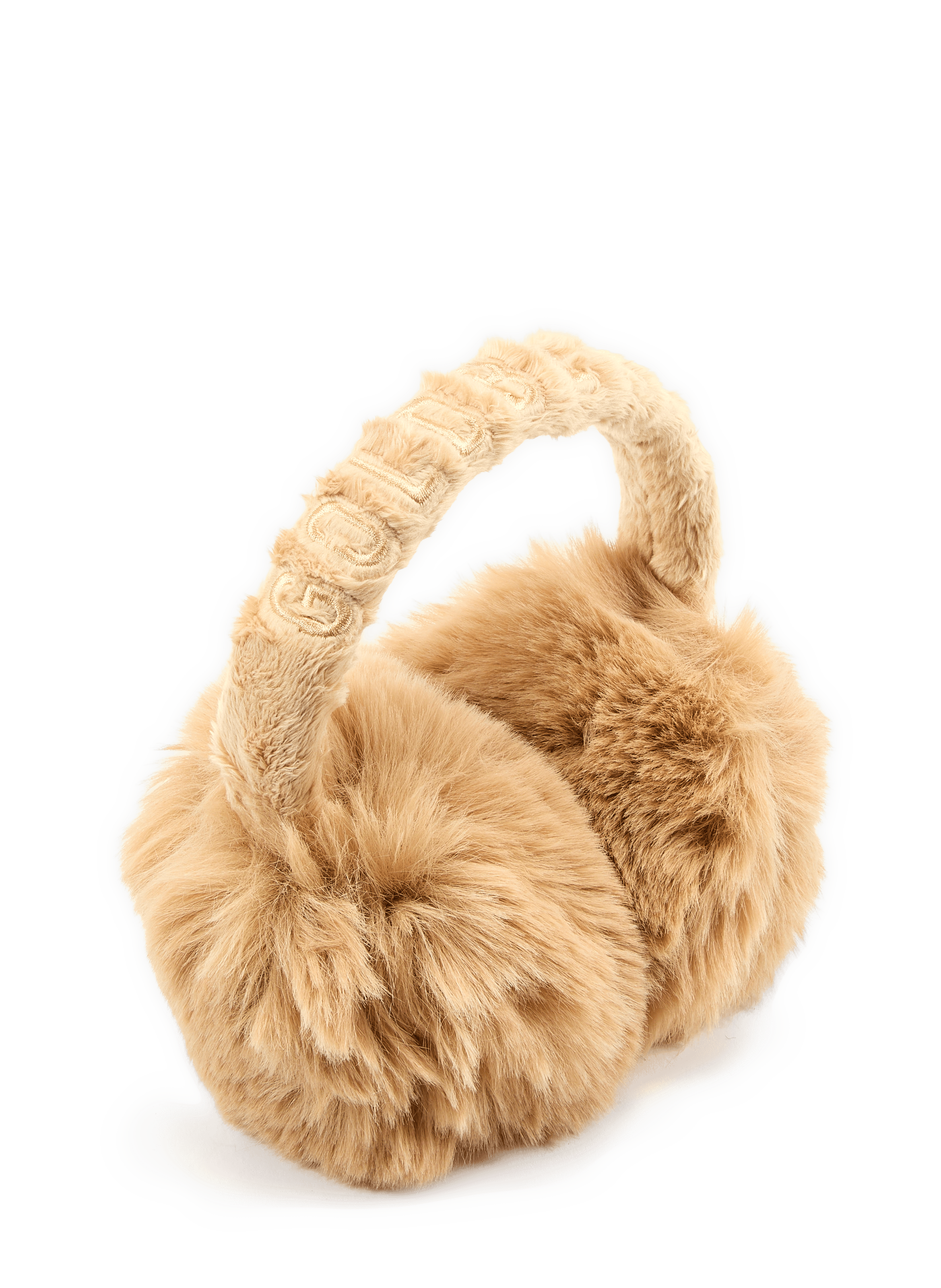 Cache-oreilles Fluffy effet fourrure GOLDBERGH Marron