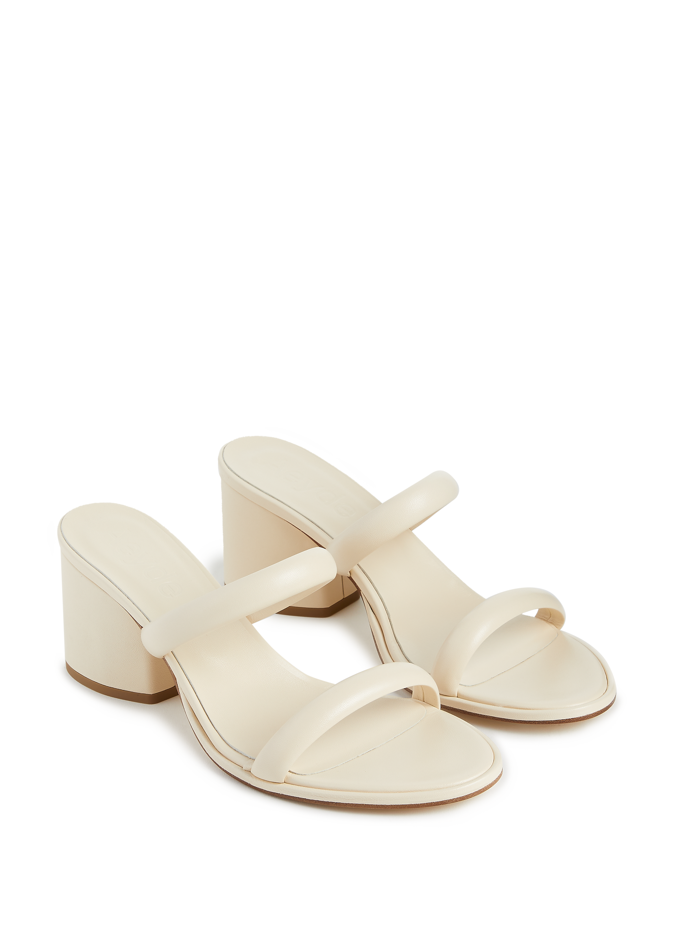 Sandales Barbara en cuir nappa