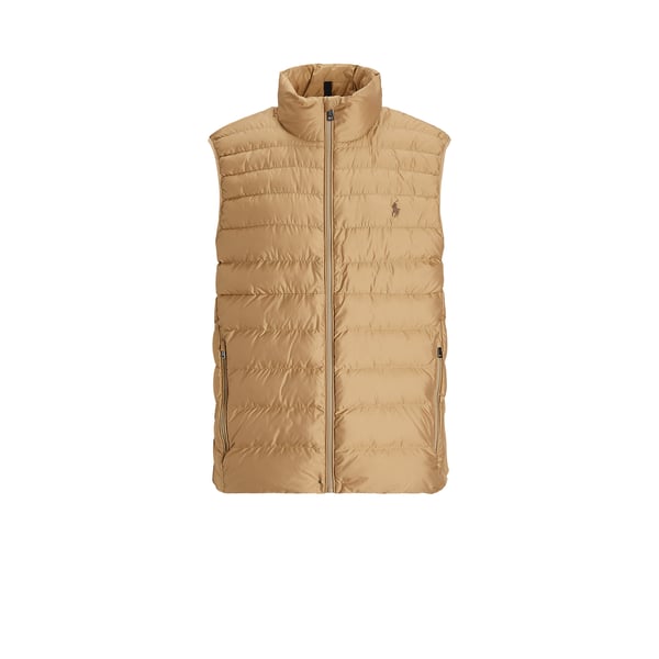 Doudoune sans manches matelassée