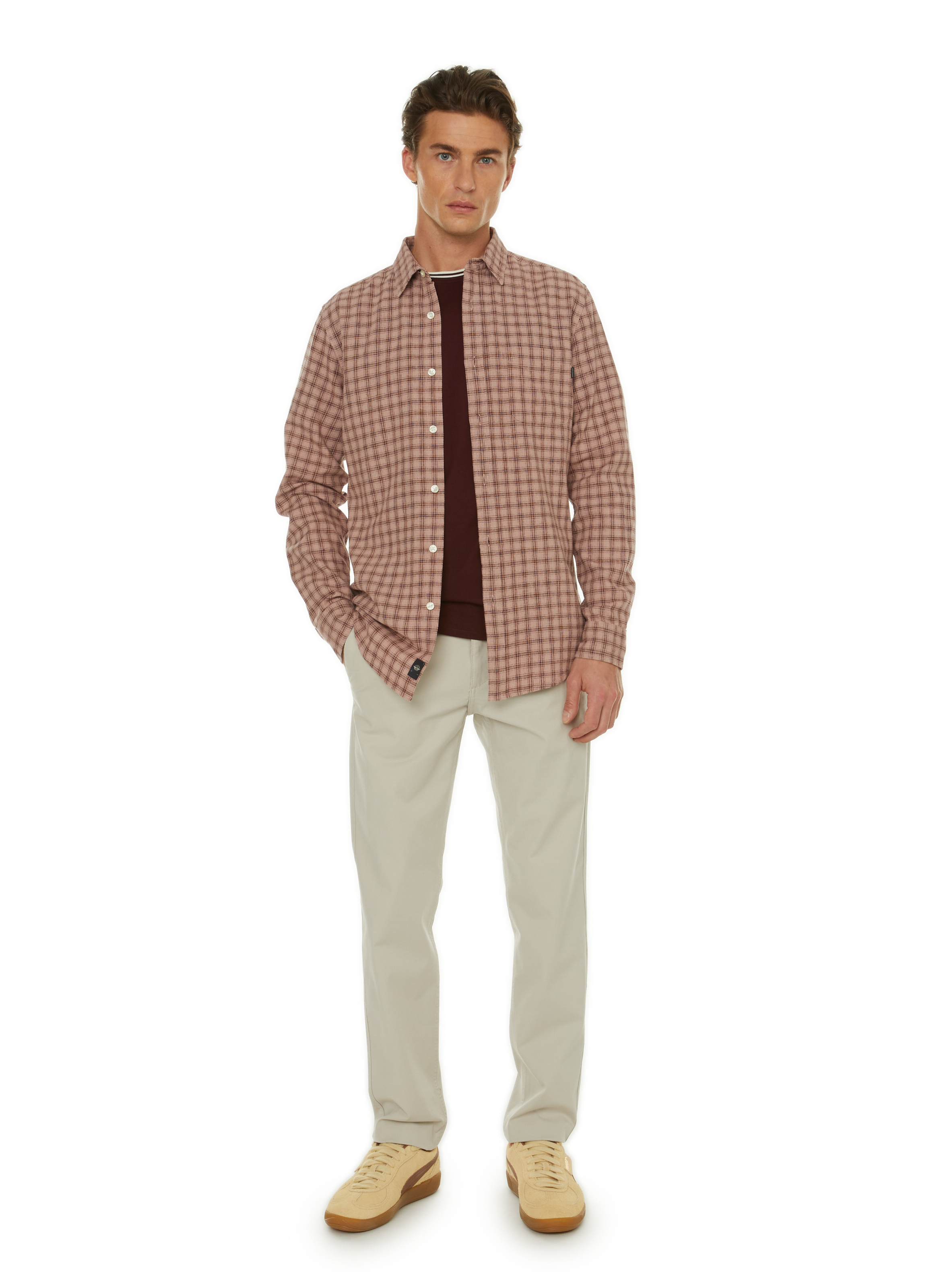 Long-sleeved shirt DOCKERS Pink