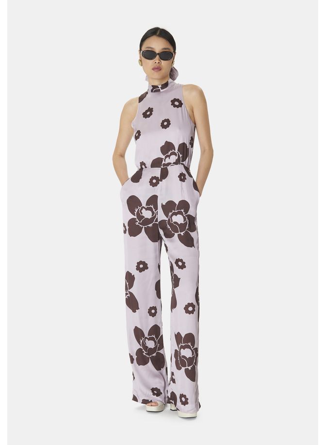 Combinaison pantalon motif floral    - cecile TARA JARMON
