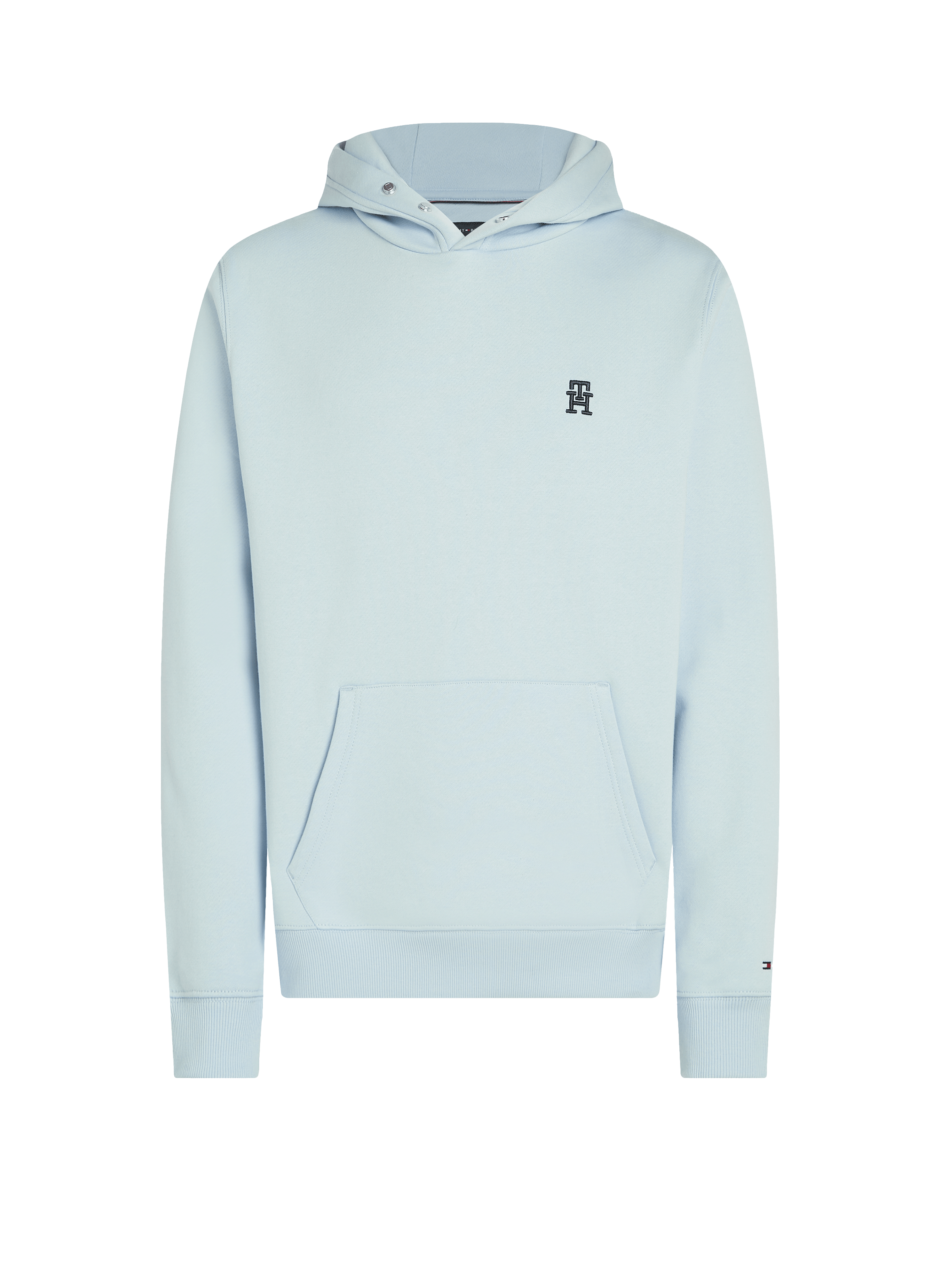 Hoodie en coton Bleu