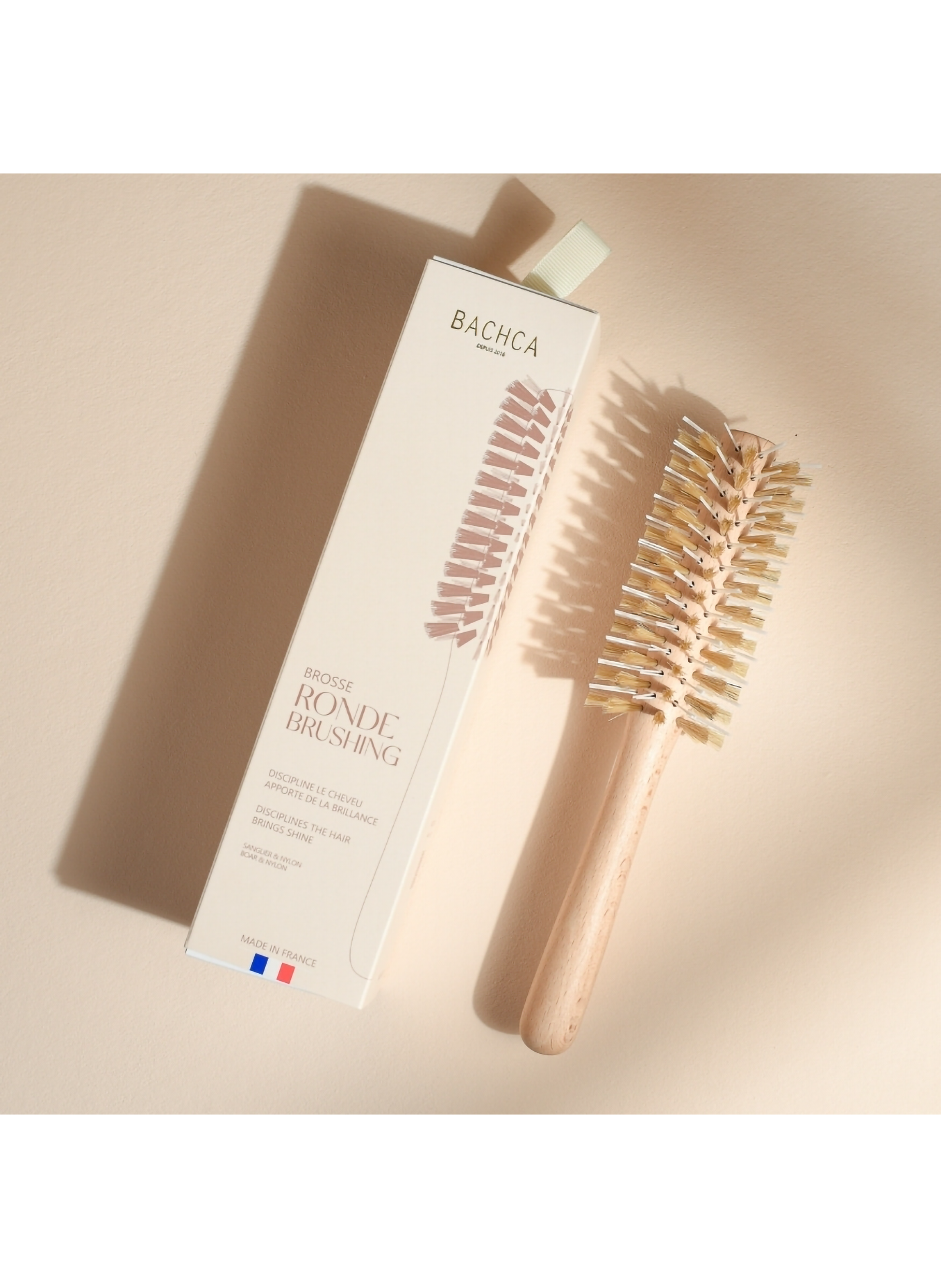 Brosse ronde brushing - Sanglier BACHCA No color