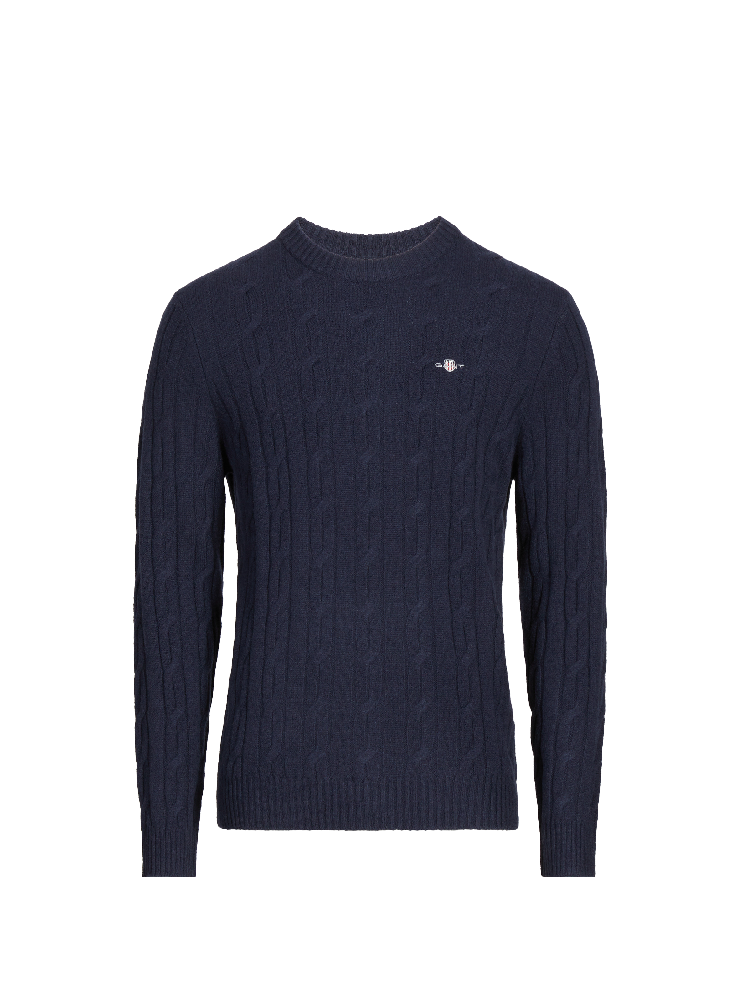 GANT Cotton-blend jumper Blue
