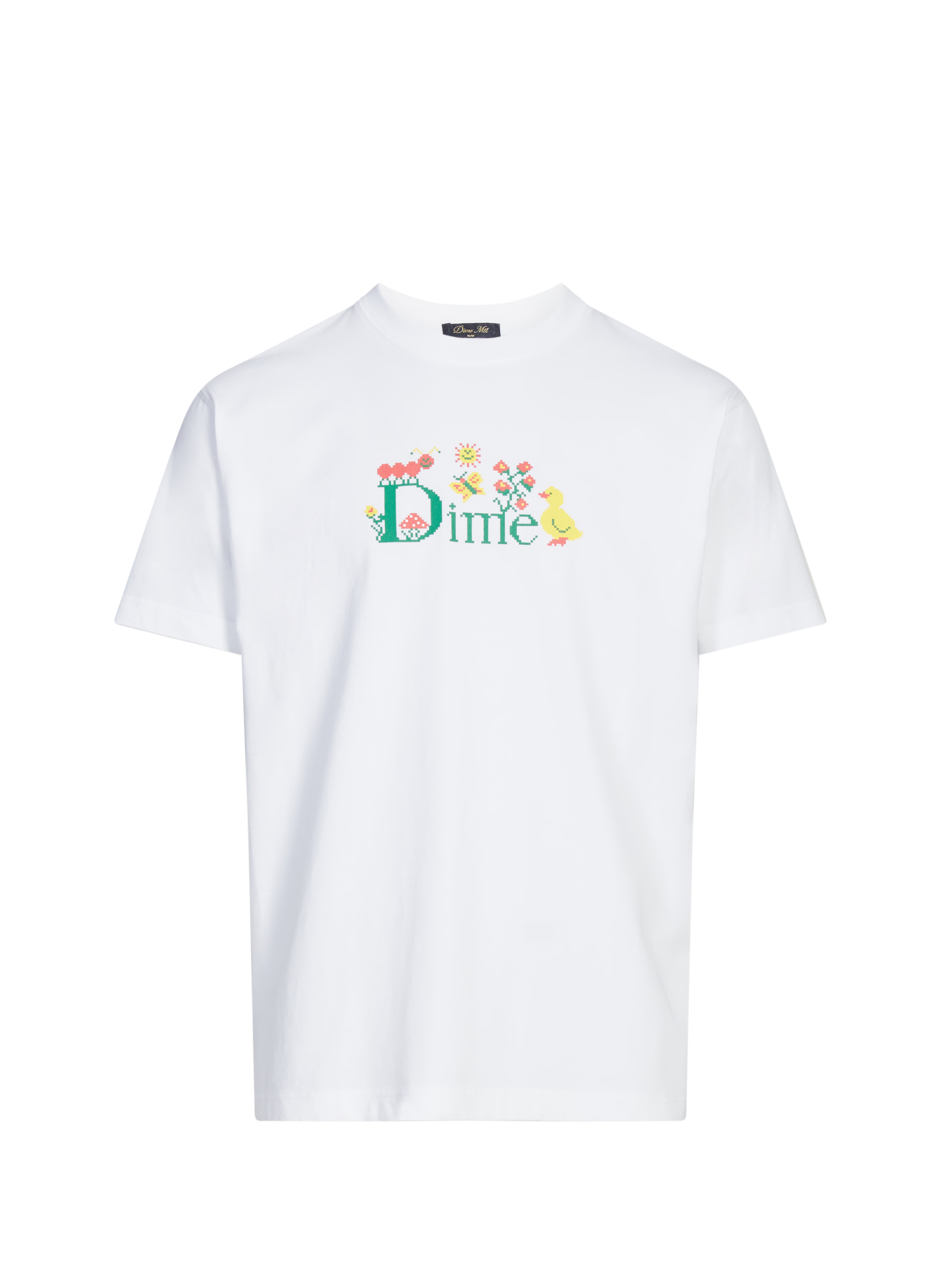 T-shirt droit en coton DIME Blanc