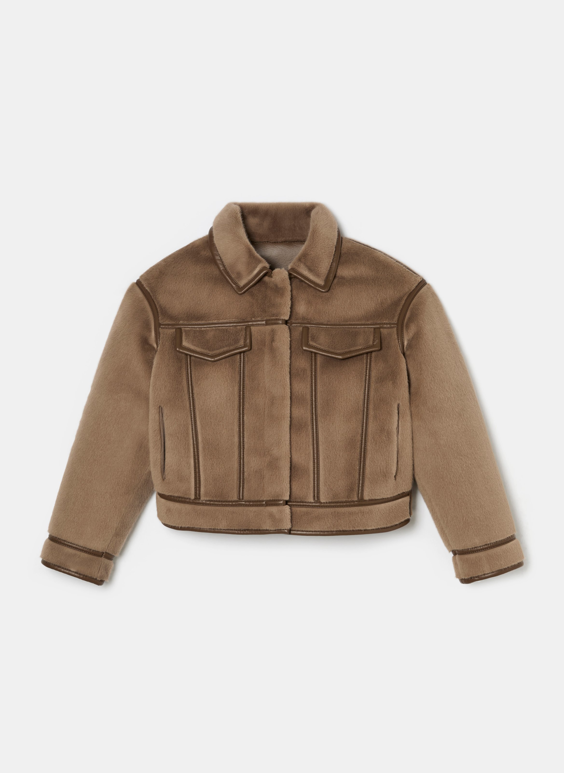 Veste courte monge ZAPA Marron