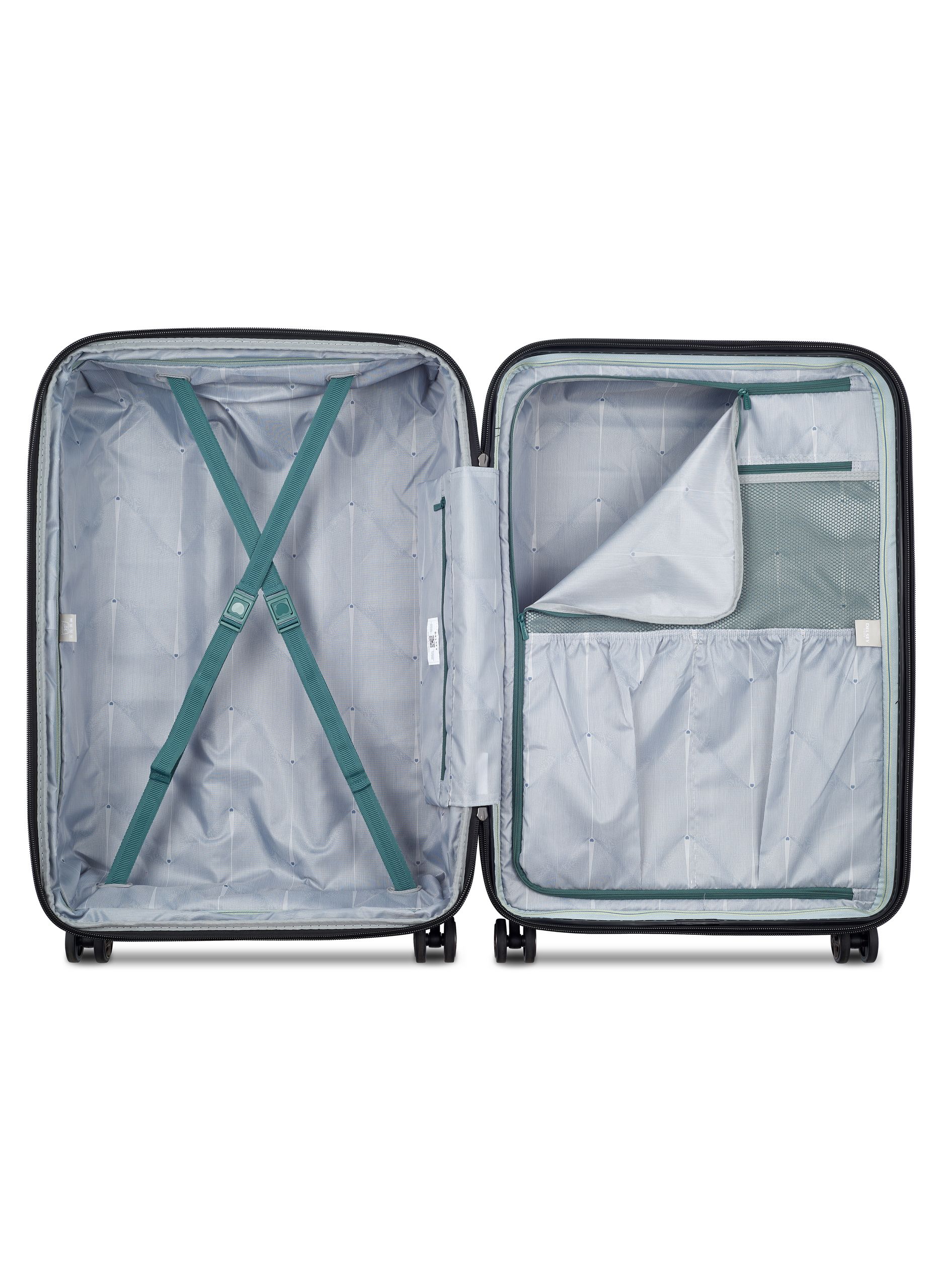 Valise soute rigide taille xl - shadow 5.0 DELSEY PARIS Vert