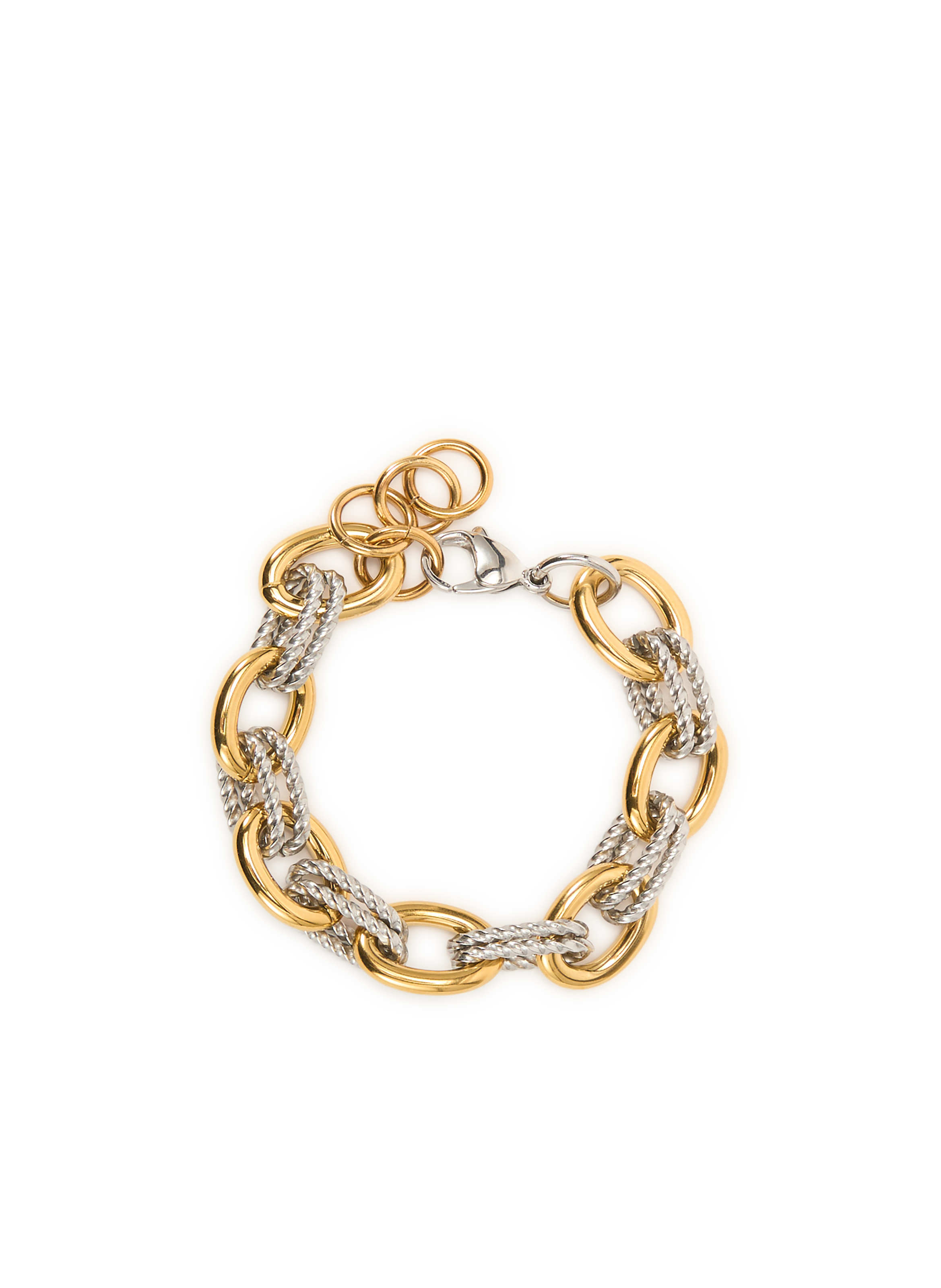 Round mesh bracelet AU PRINTEMPS PARIS Silver