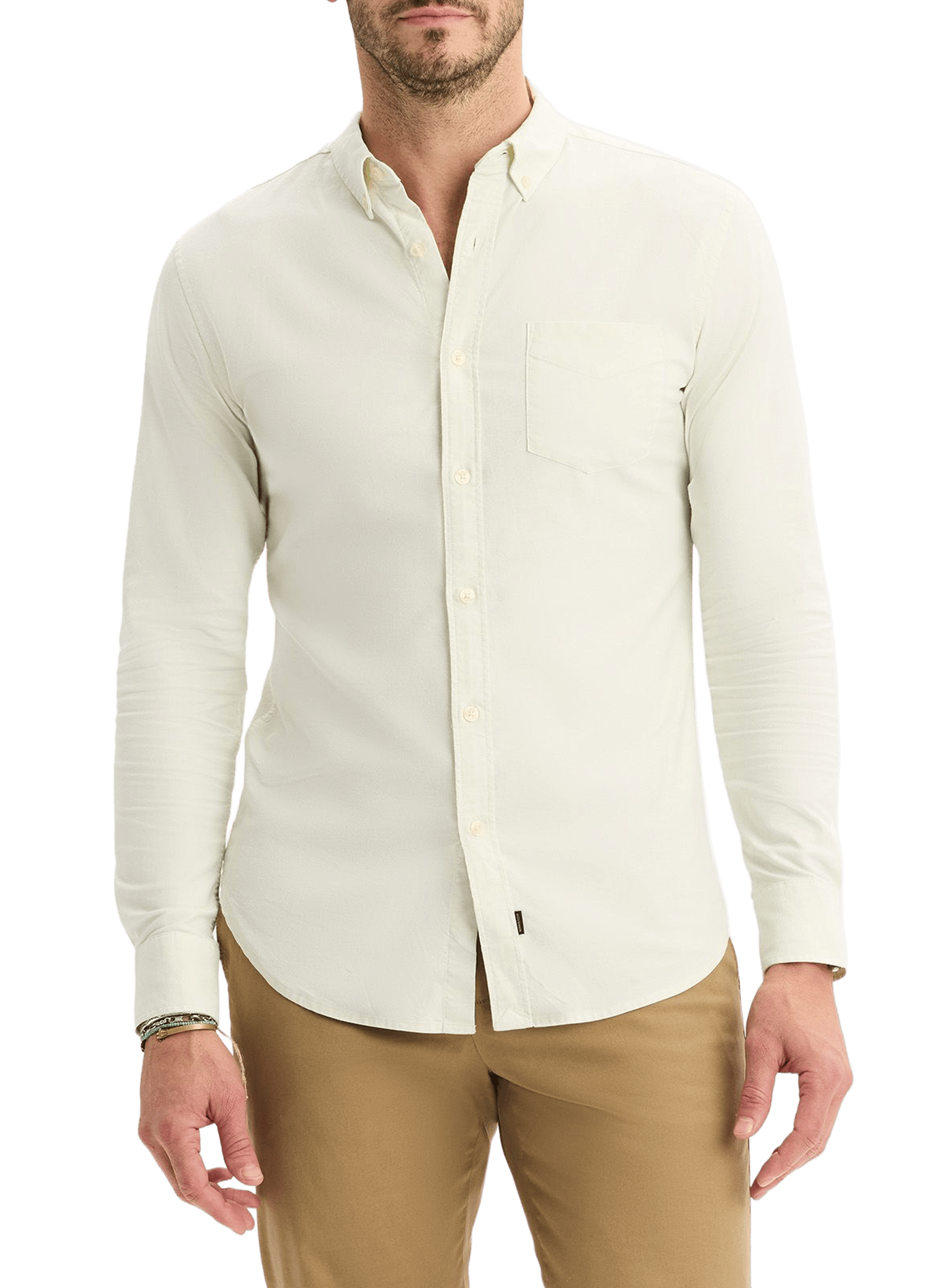 Stretch cotton-blend shirt DOCKERS Green