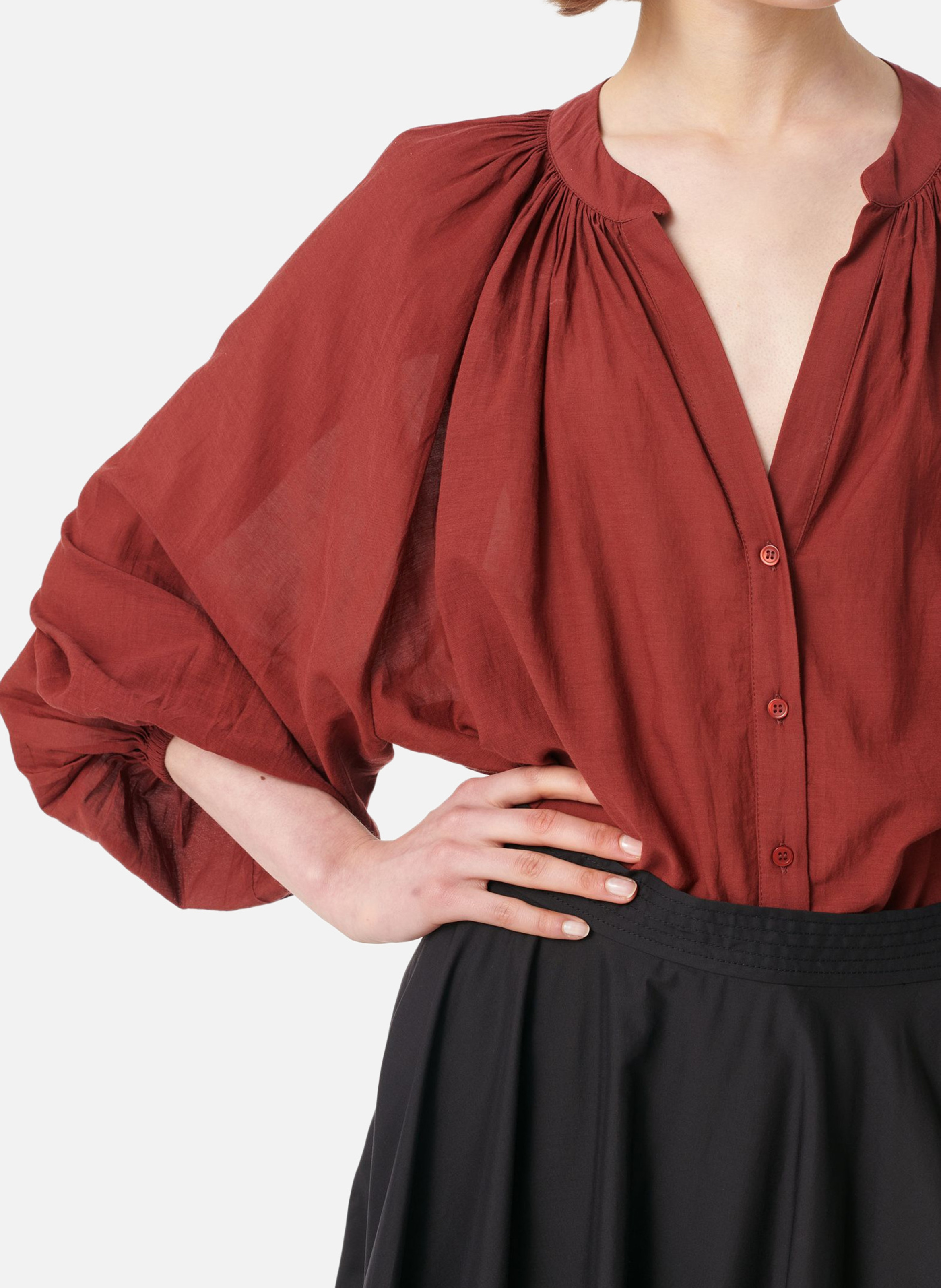 Blouse edme VANESSA BRUNO Rouge