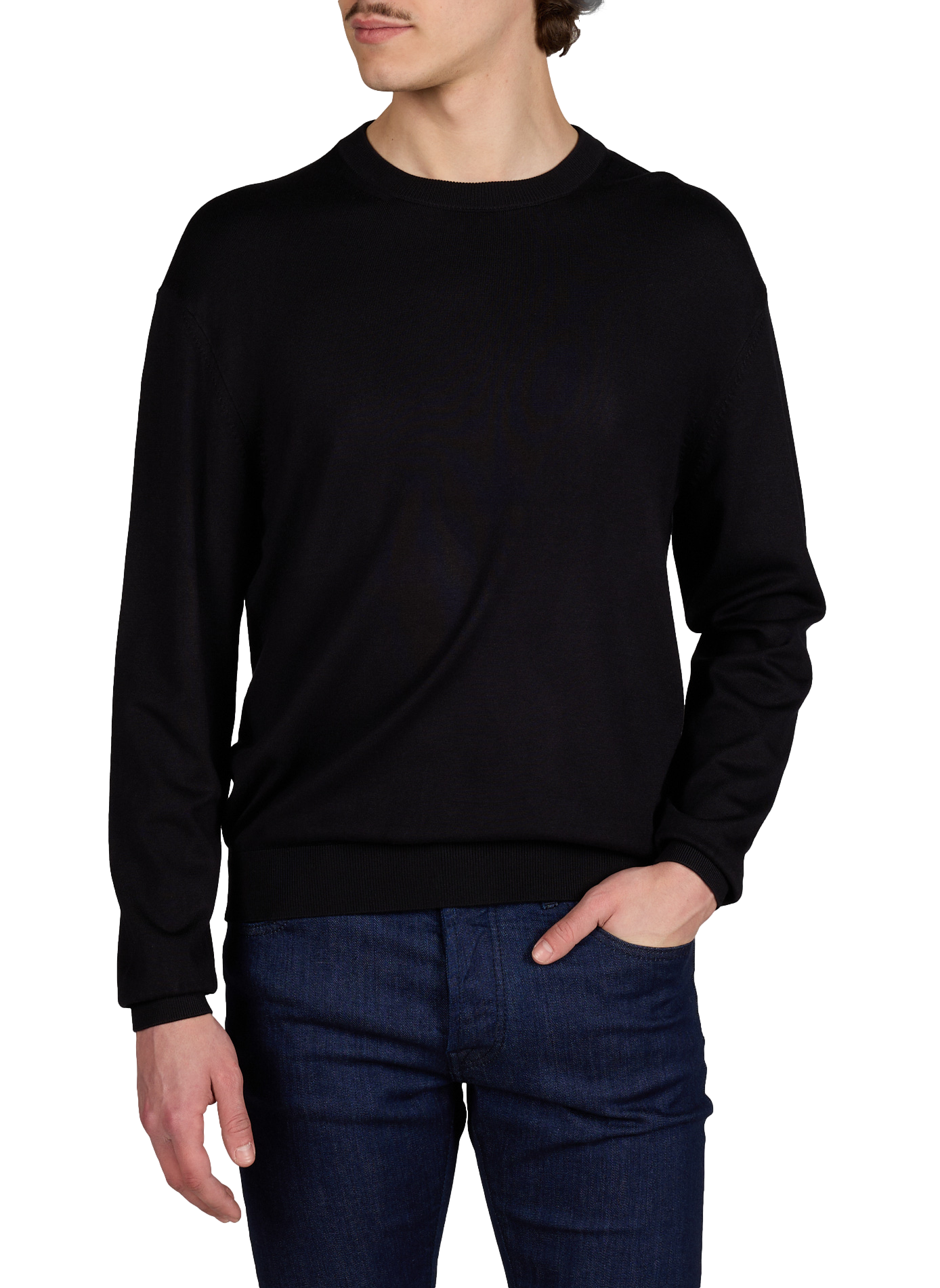 Pull uni ARMANI EXCHANGE Bleu