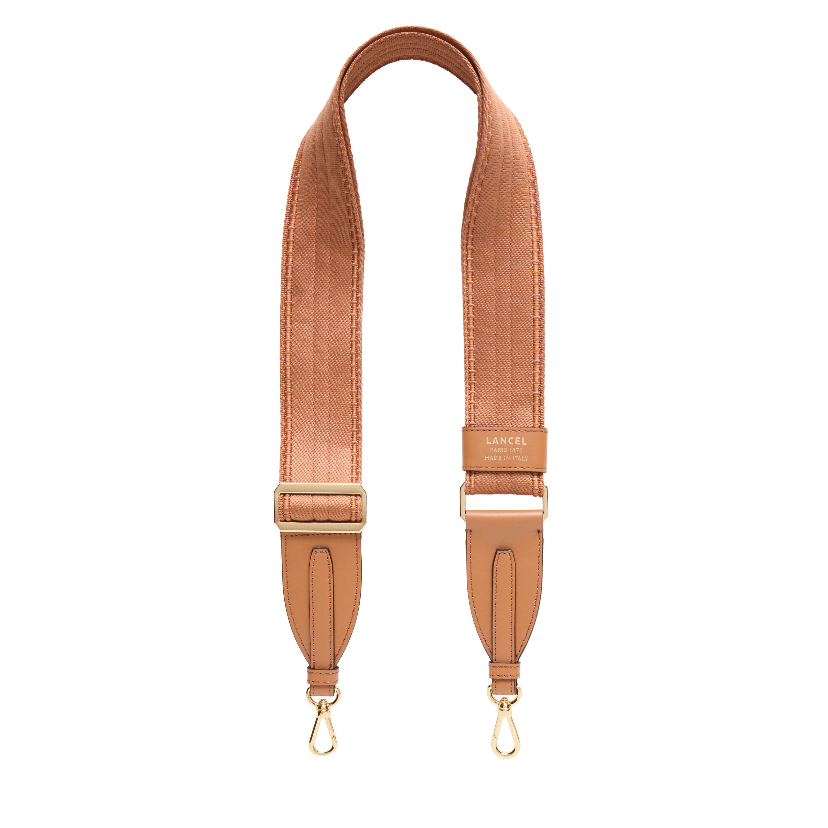 Bandoulière sangle ajustable bcbg de lancel en cuir LANCEL Marron