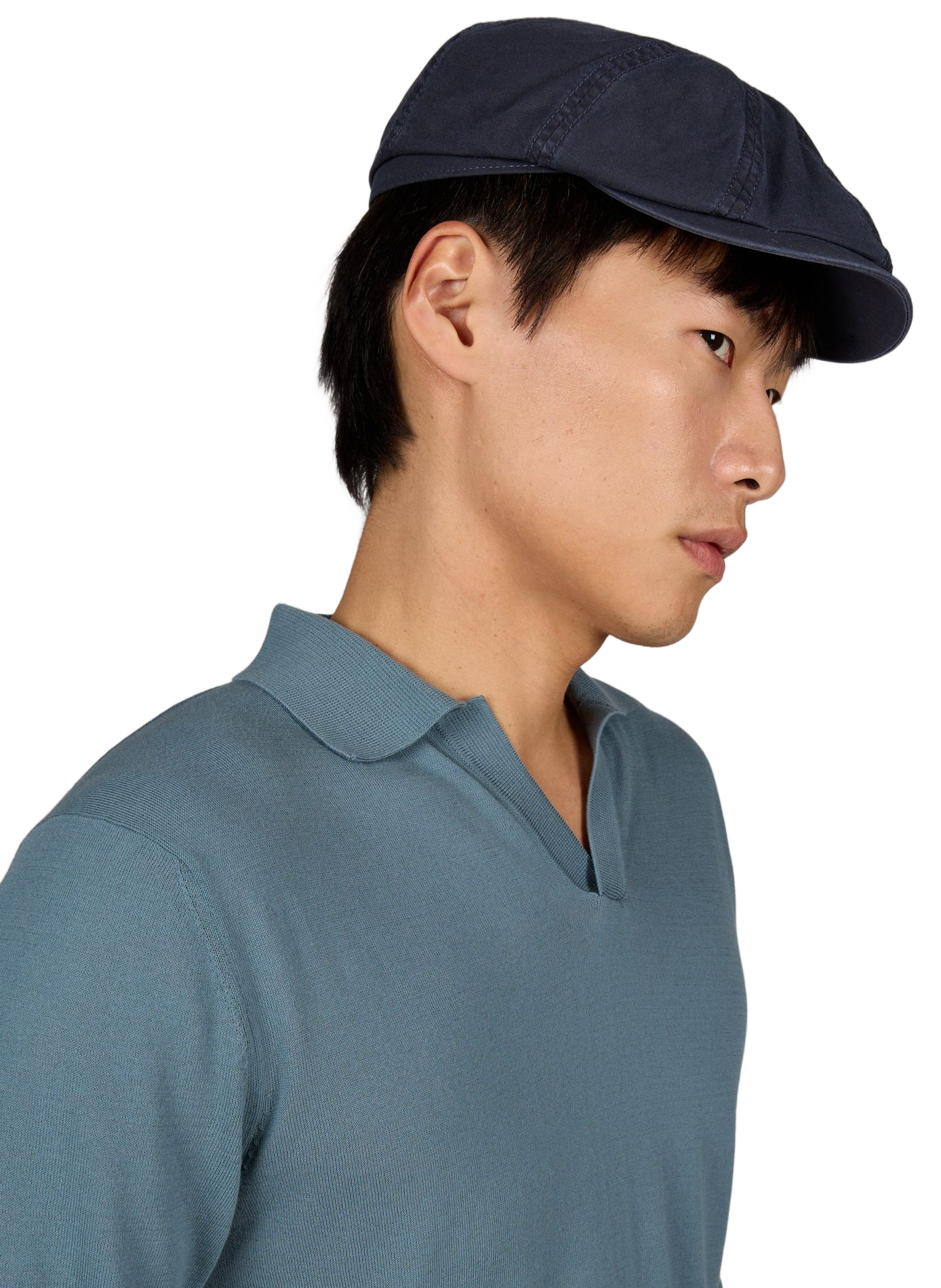 Hatteras organic cotton cap STETSON Blue