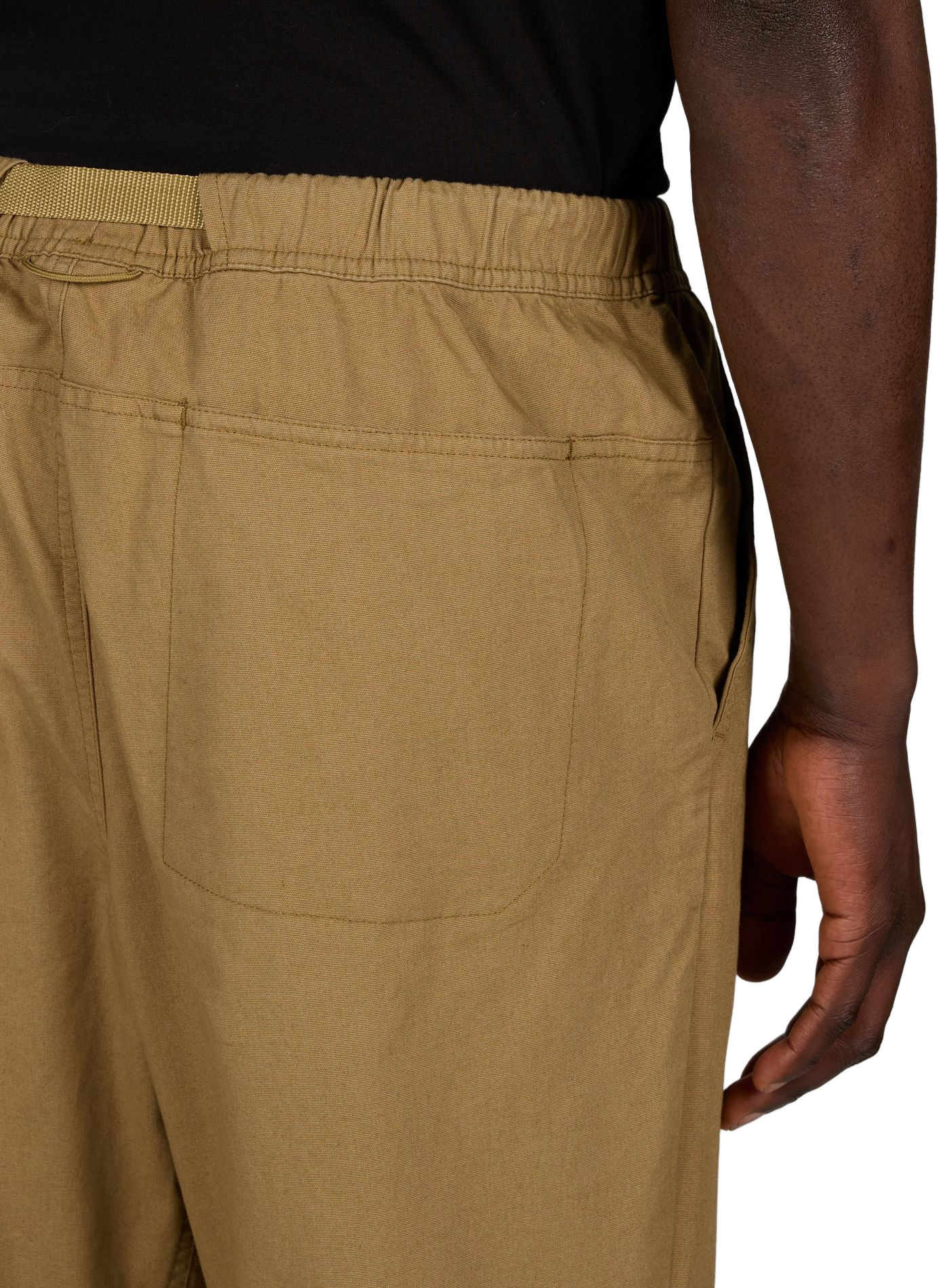 Solid color mixed cotton pants THE NORTH FACE Khaki