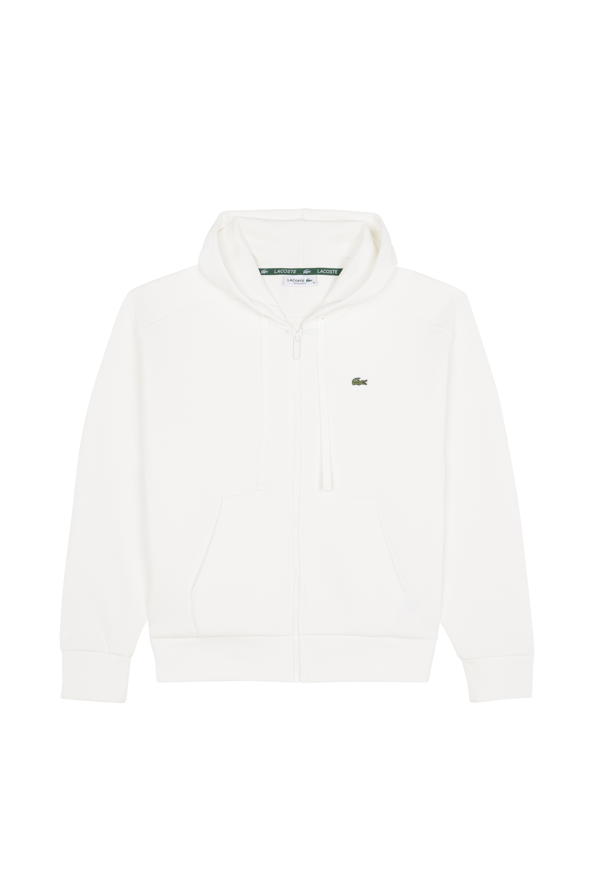 Hoodie zippé LACOSTE Beige