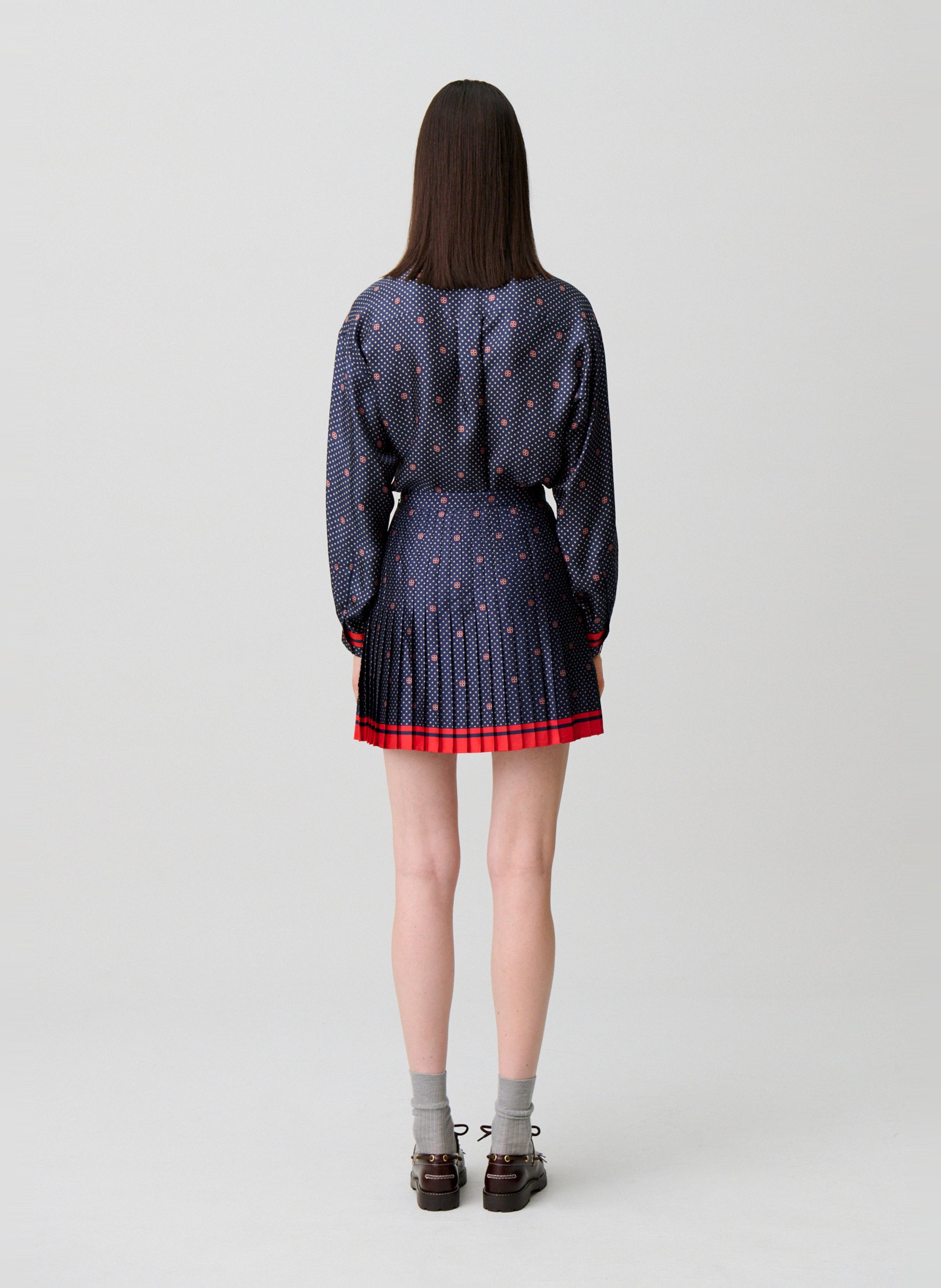 Jupe évasée courte CLAUDIE PIERLOT Multicolore