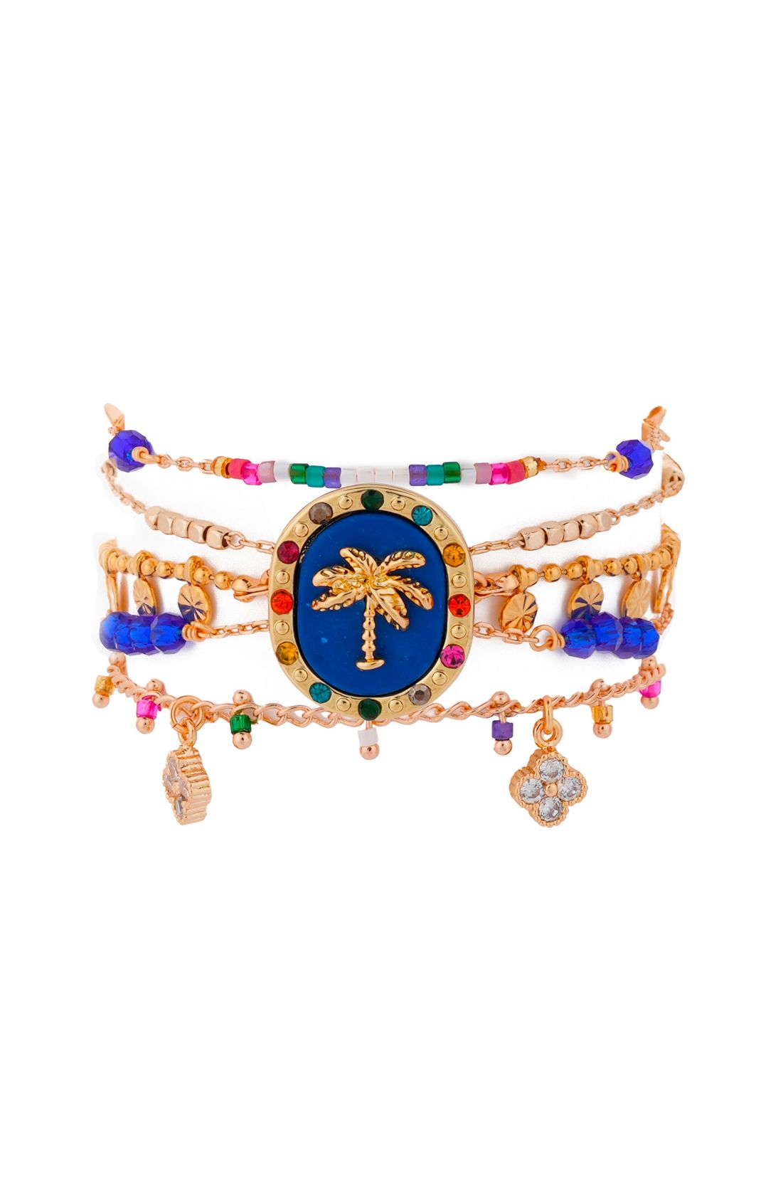 Manchette bracelet multiliens dawn HIPANEMA Multicolore