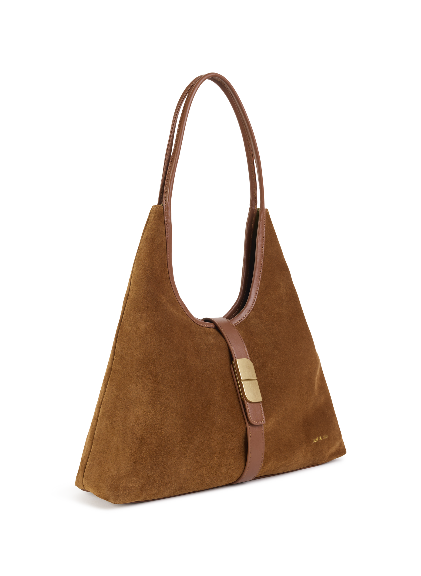 Lederhandtasche NAT & NIN Braun