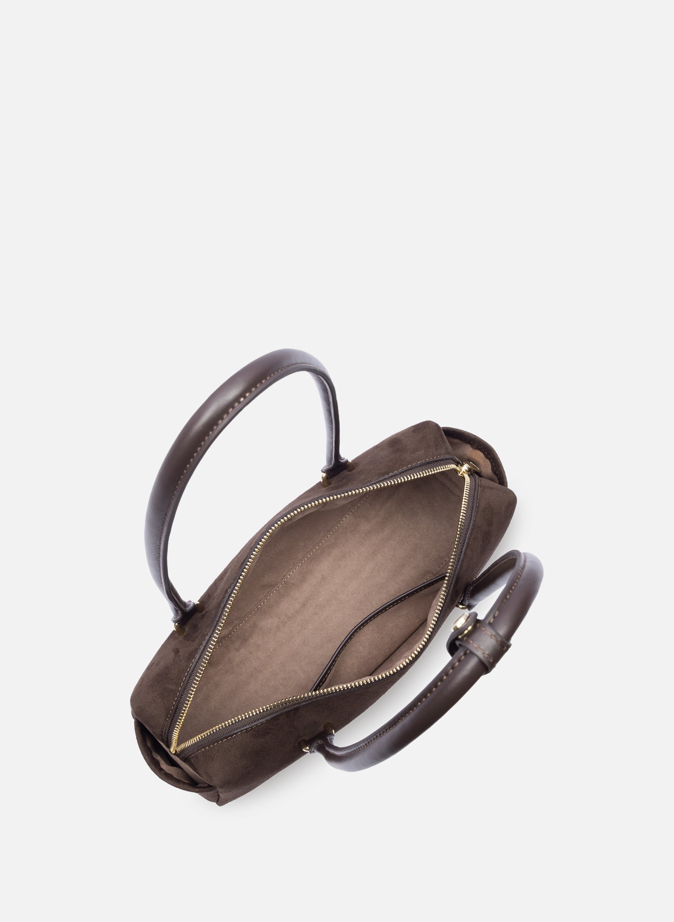 Sac rectangle - suède cube | Marron LANCASTER Femme