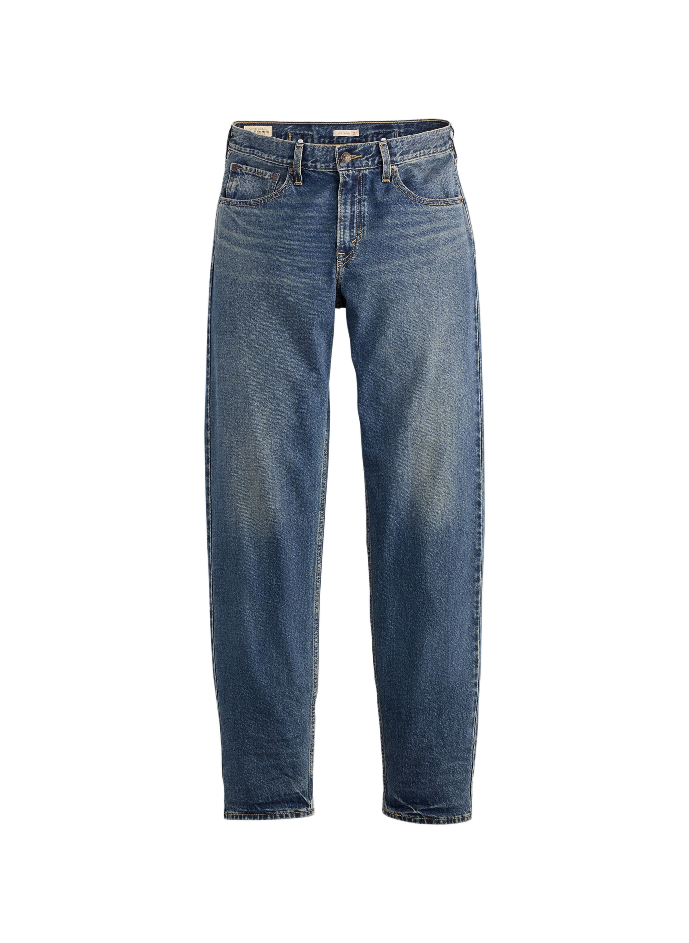 Losse Taper jeans van katoen LEVI'S Blauw